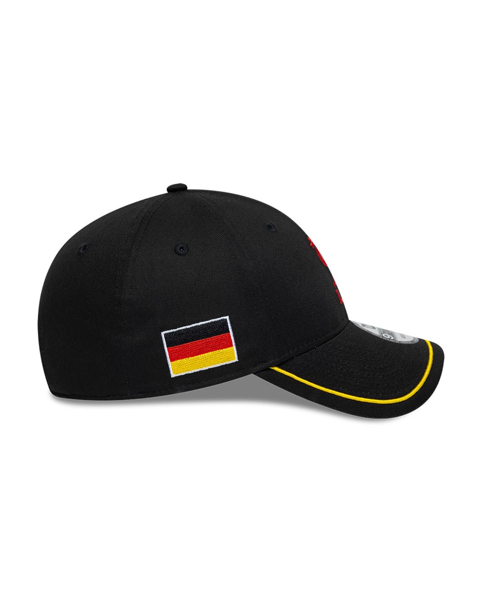 LFC New Era Adults 9FORTY Germany Cap Black - Image 4