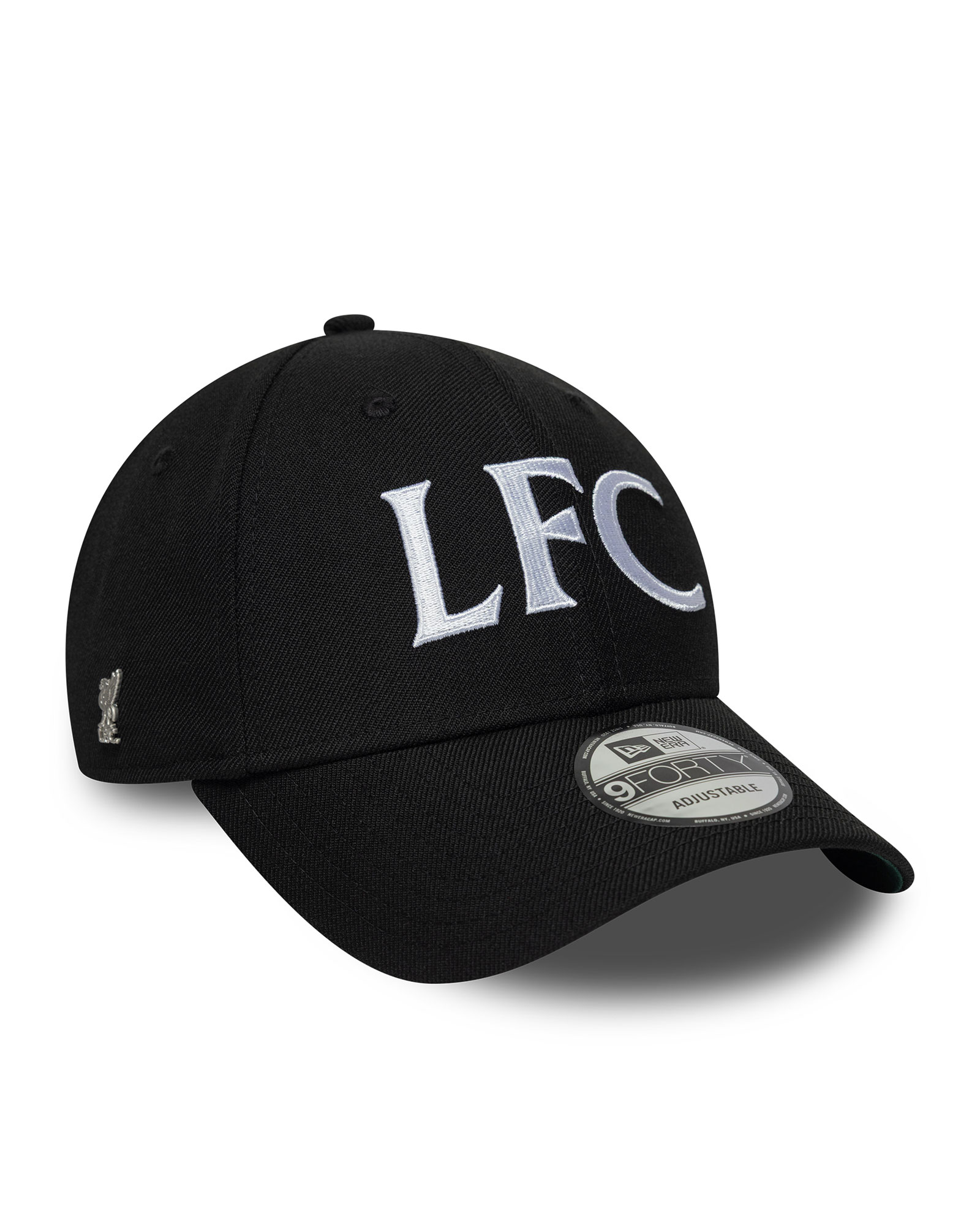 LFC New Era Adults 9Forty Wool Cap Black - Image 2