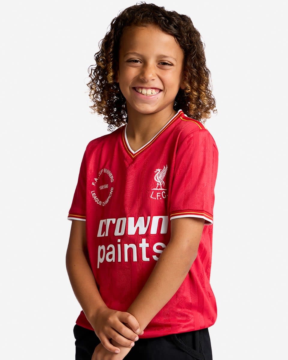 เสื้อเชิ้ตบ้าน LFC ย้อนยุค ทารก 1986 - Image 1