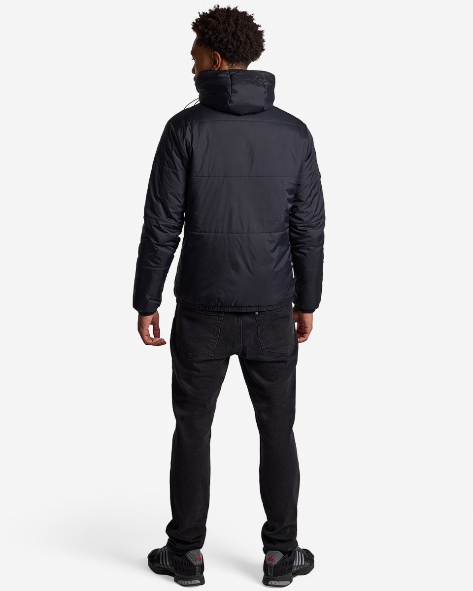 LFC Mens YNWA Puffa Jacket Black - Image 3
