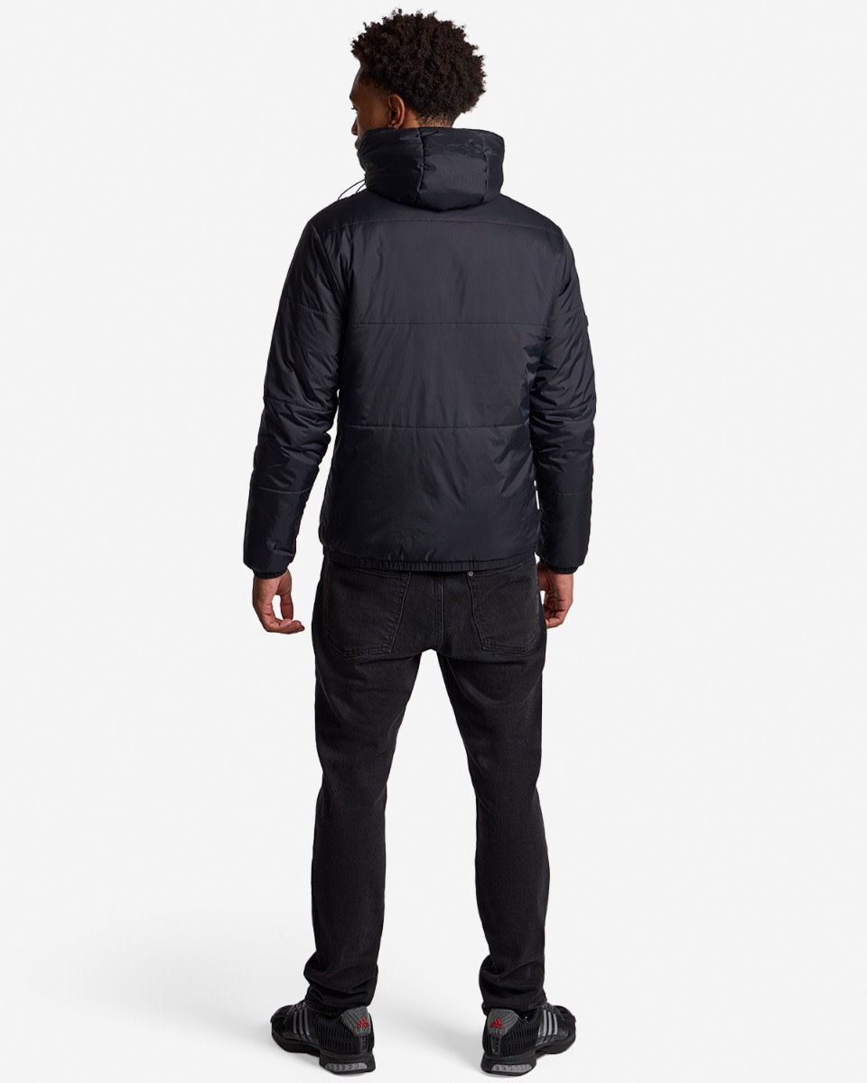 LFC YNWA Puffa Herrenjacke Schwarz - Image 3
