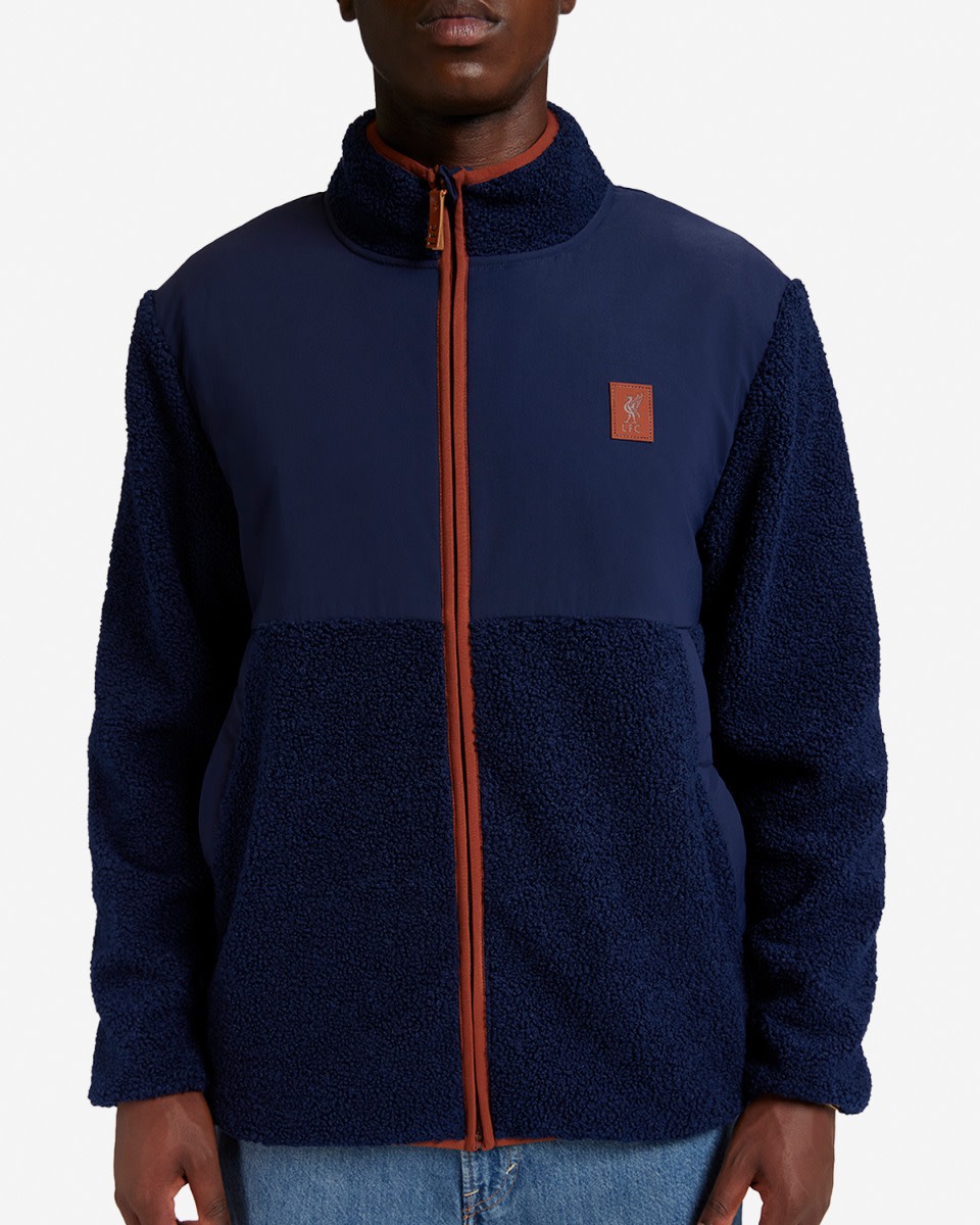 LFC Panel-Fleece für Herren, Marineblau - Image 4
