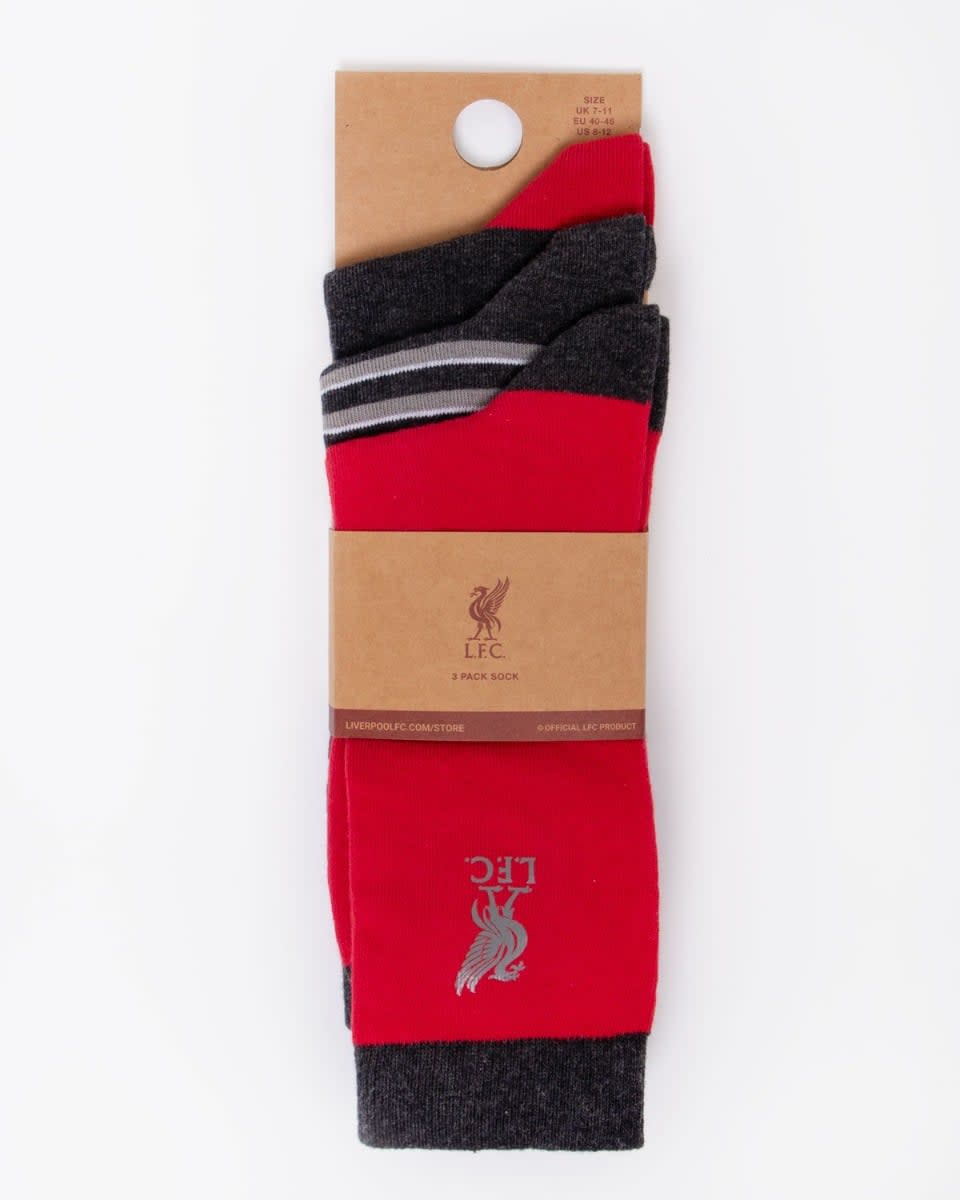 ถุงเท้าดีไซน์ผู้ชาย LFC 3pk - Image 2