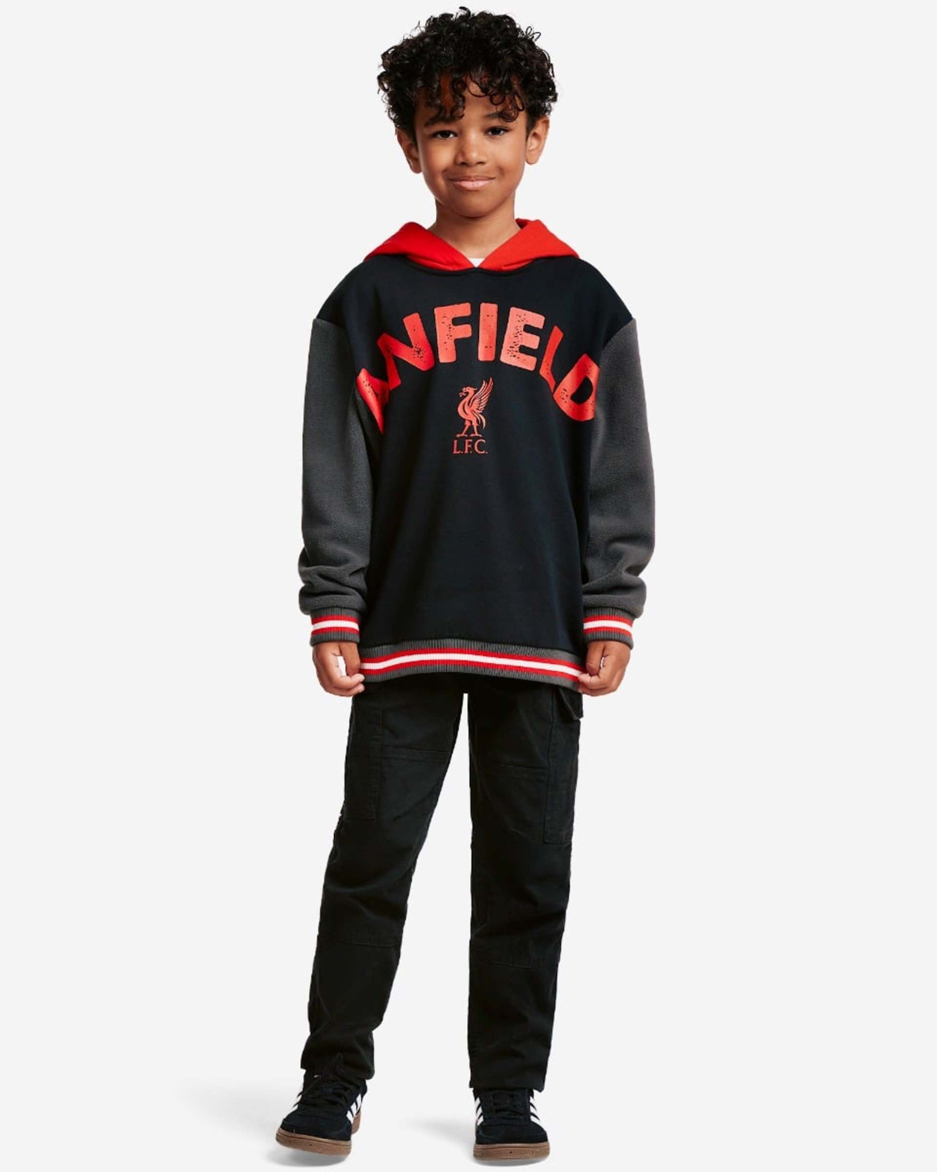LFC Sweatfleece mit Einsätzen für Säuglinge, Schwarz - Image 3