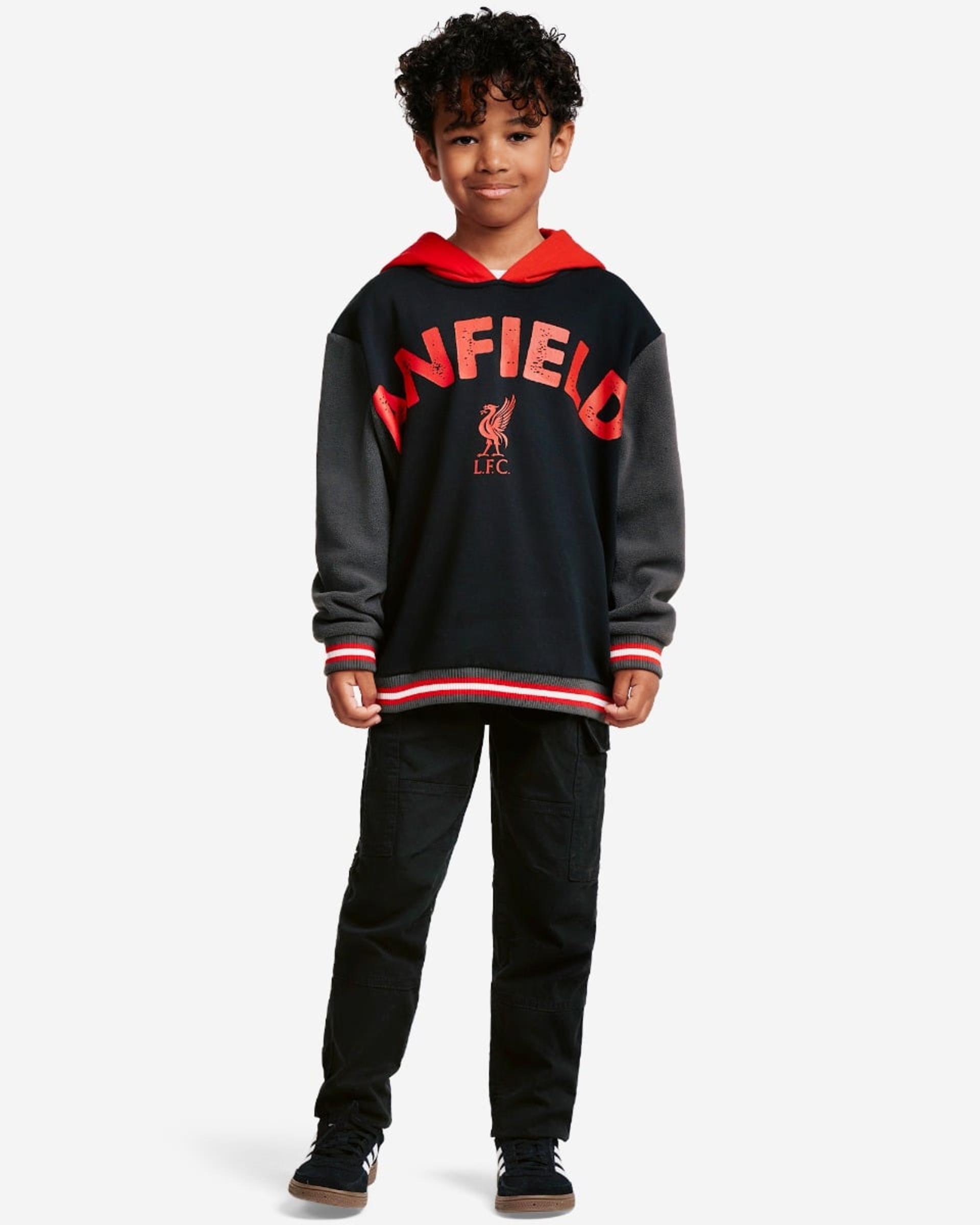 LFC Sweatfleece mit Einsätzen für Säuglinge, Schwarz - Image 3