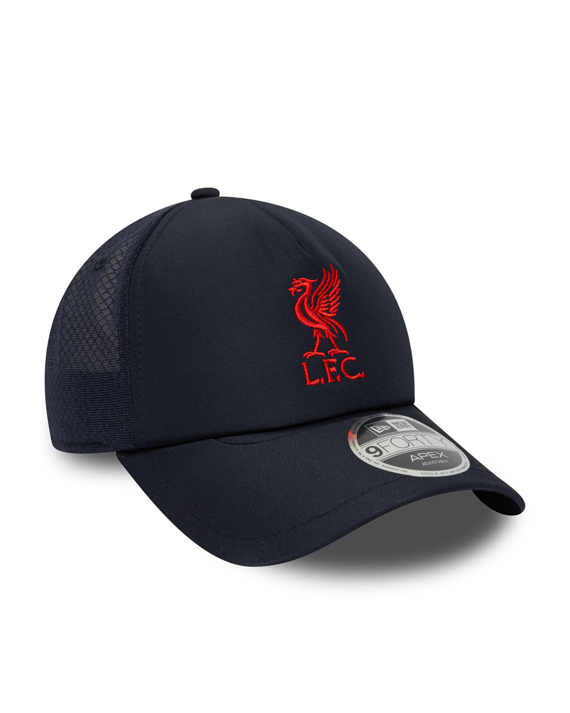 LFC New Era Adults Fw Poly Apex Cap Sort & Navy - Image 2