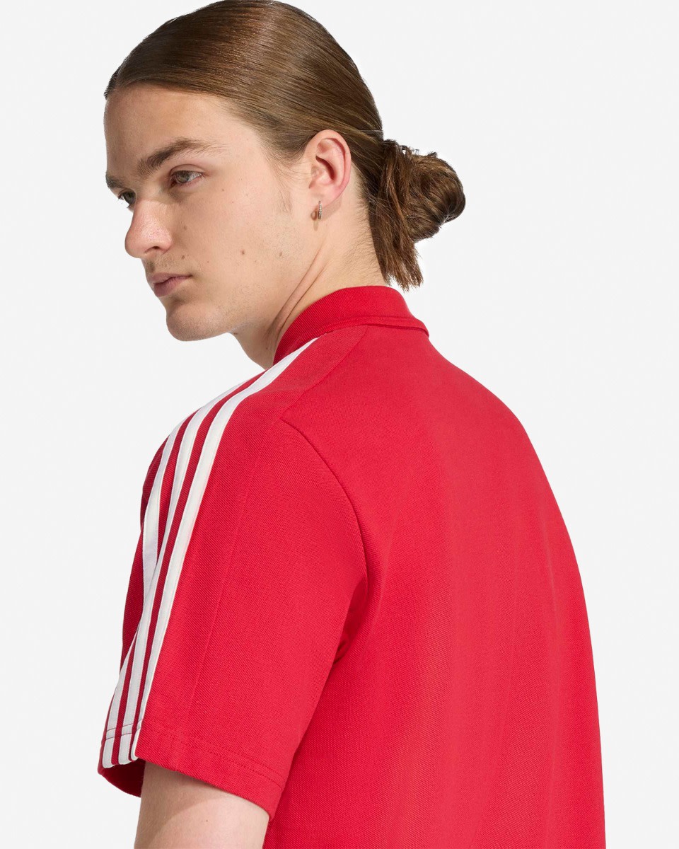 LFC adidas Mens 25/26 DNA Polo Red - Image 4