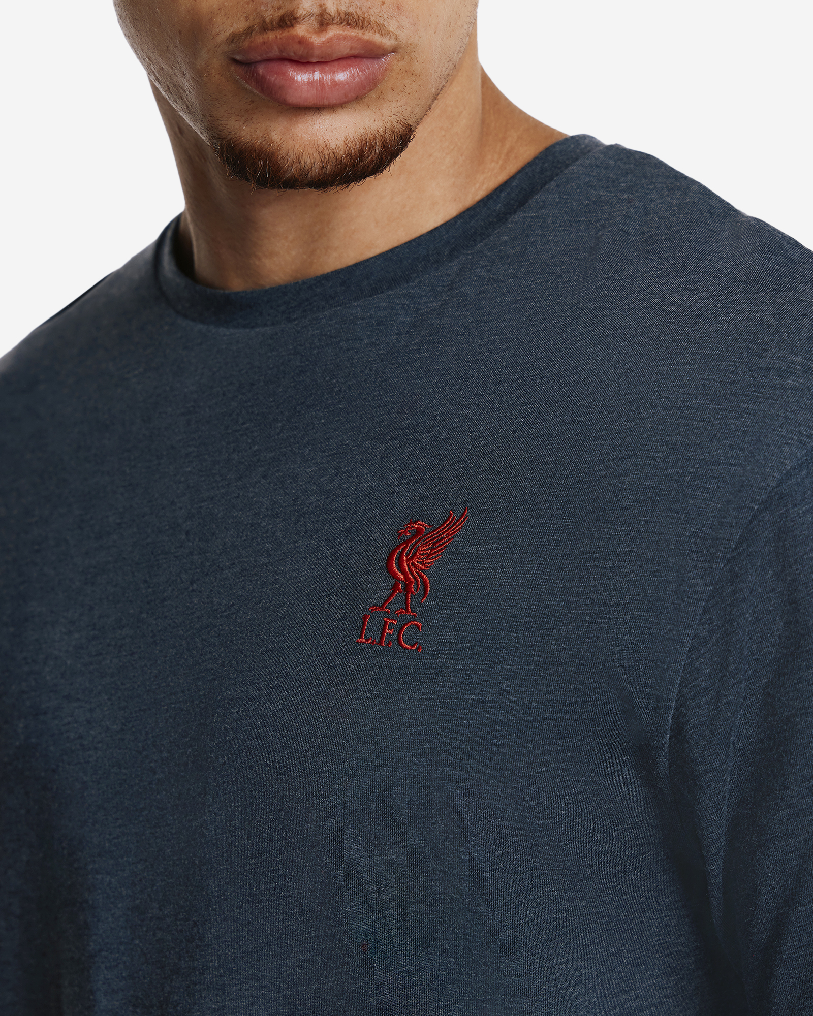 LFC Långrutig Pyjamasset Herr Marinblå - Image 3