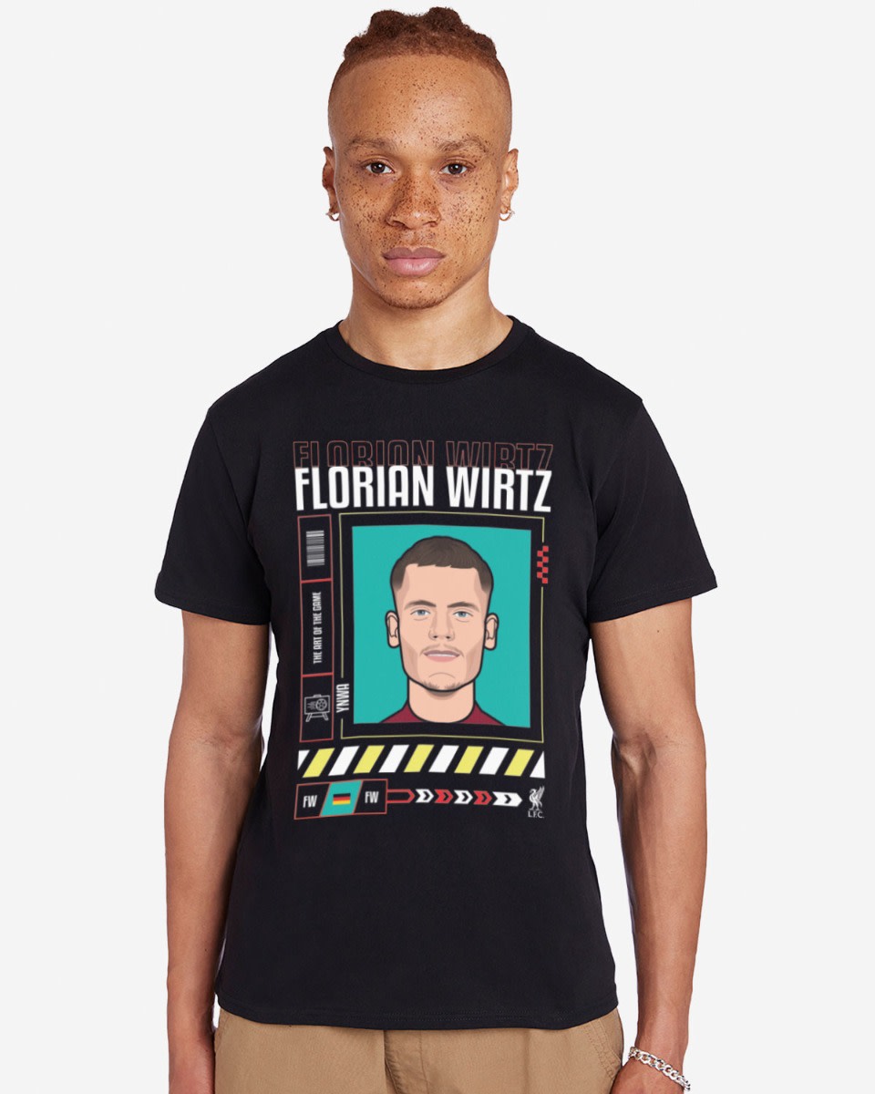 LFC 25/26 Vuxna Wirtz T-shirt Svart - Image 1
