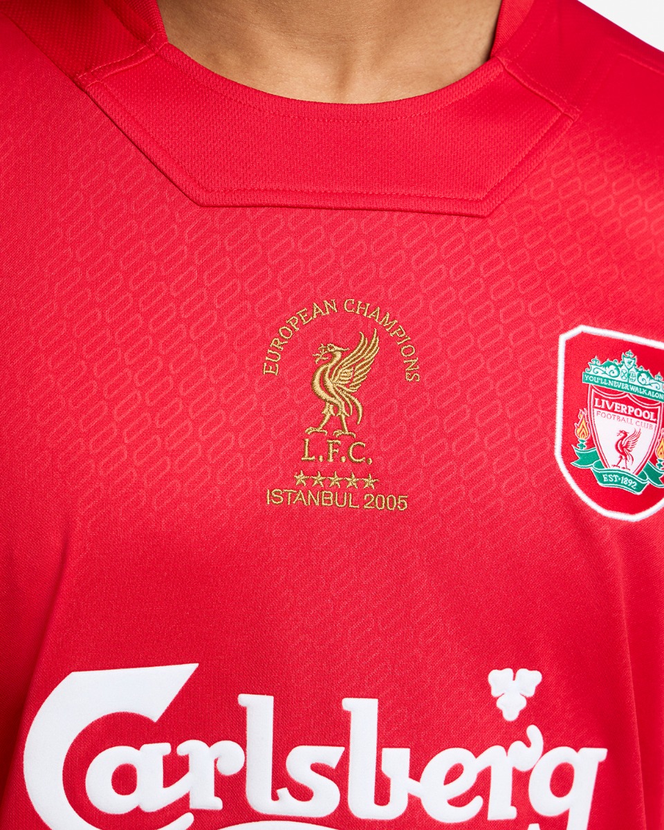 LFC Mens Retro 2005 Istanbul Long Sleeve Shirt