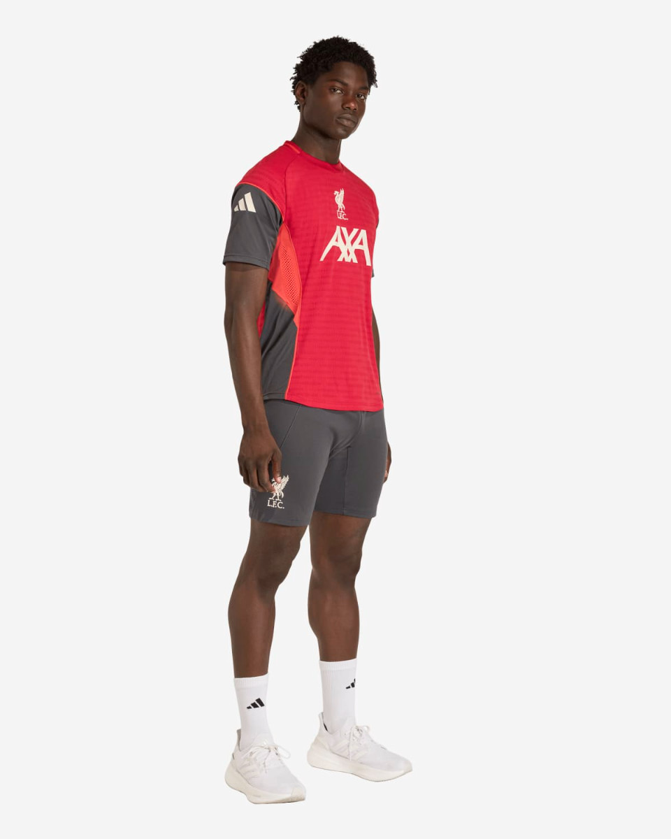 LFC 아디다스 남성용 25/26 반팔 프로 탑 레드 - Image 3
