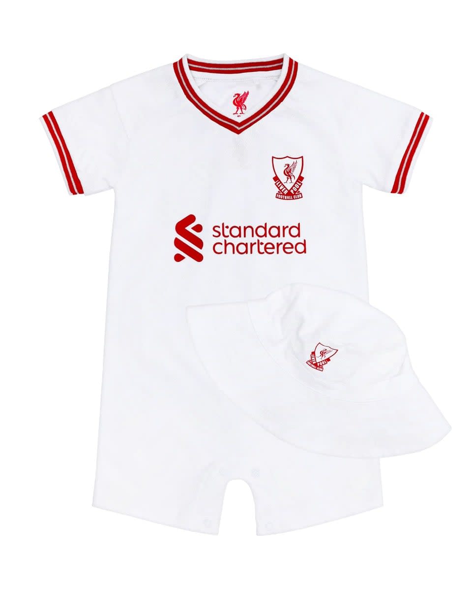 LFC Baby 26/27 Away Romper Set - Image 1
