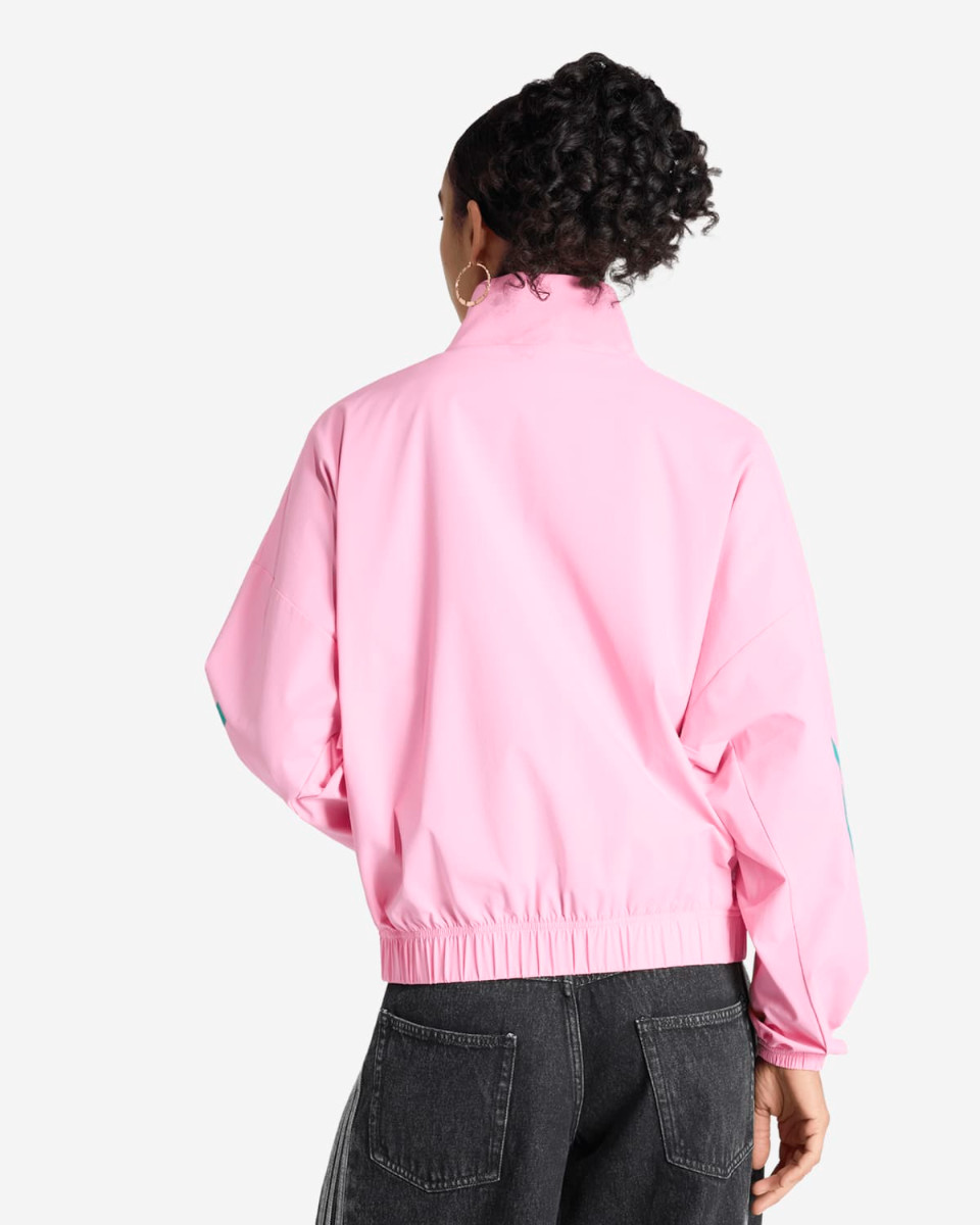 LFC adidas Womens 25/26 Z.N.E Anthem Jacket Pink - Image 2