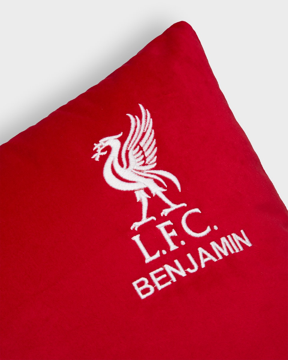 Coussin Liverbird personnalisé LFC - Image 2
