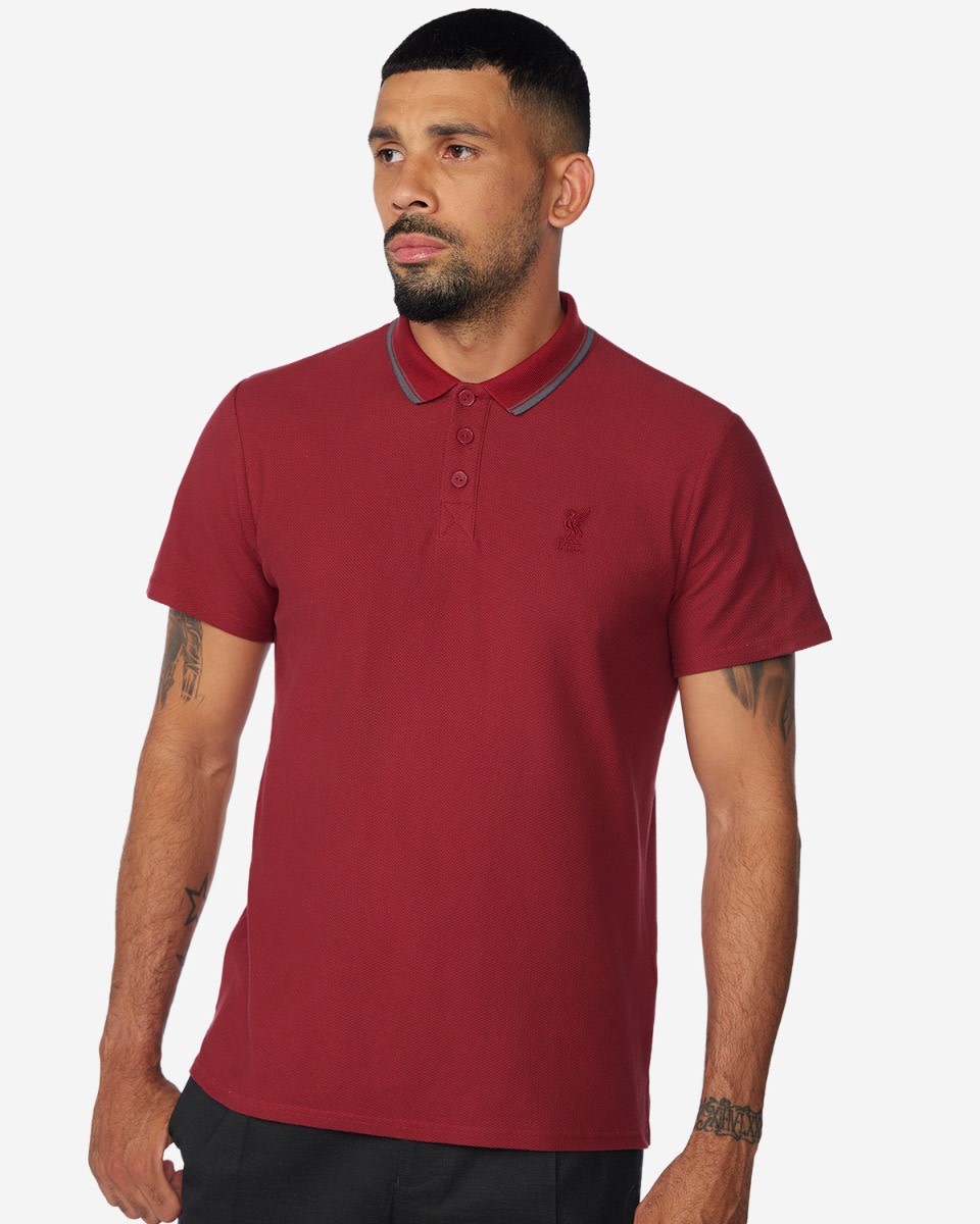 LFC Mens Firma Polo Red - Image 3