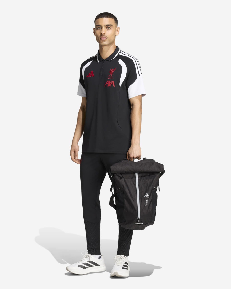 LFC adidas Herre 26/27 Tiro Polo Sort - Image 4