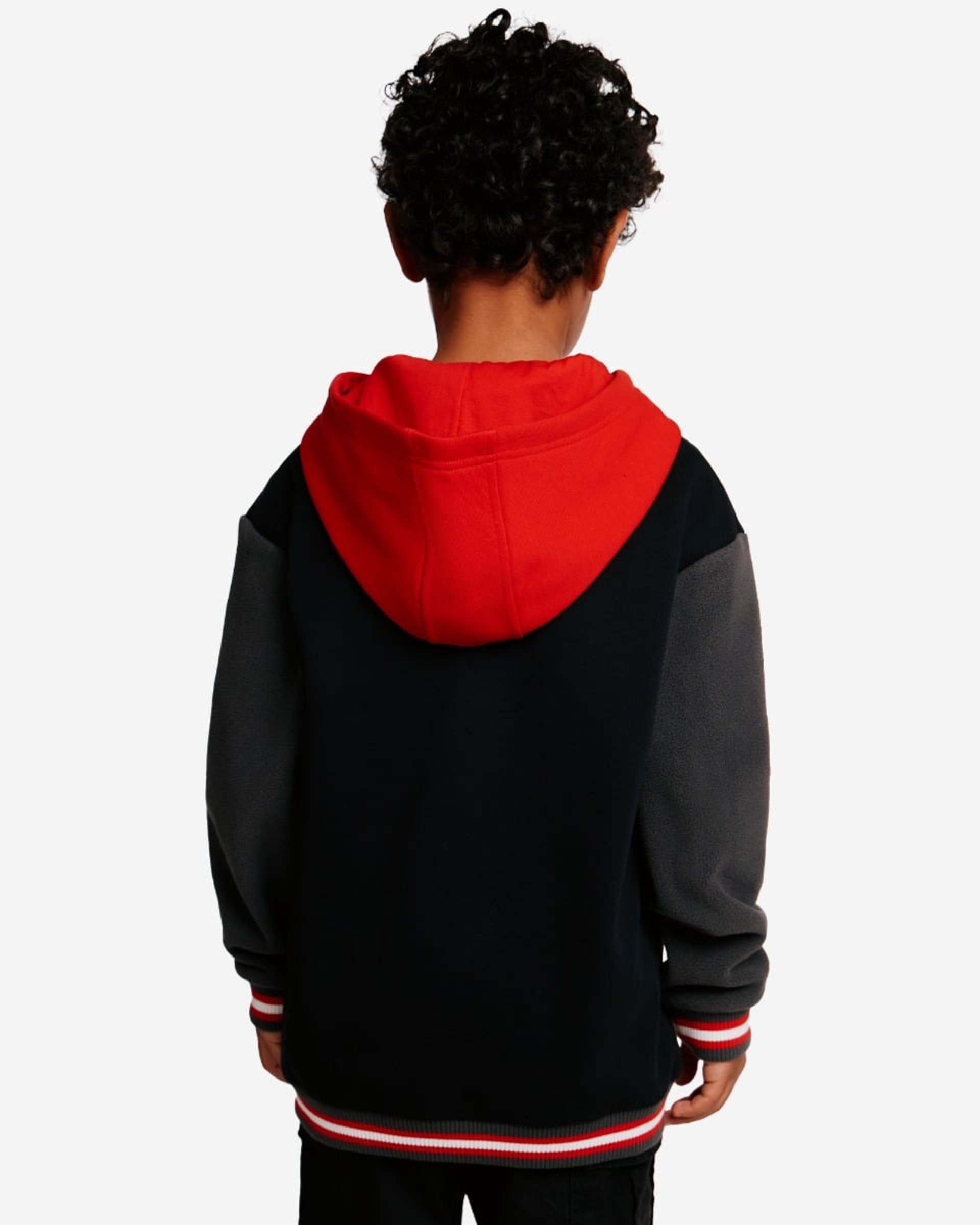 Sudadera negra con paneles LFC Juniors - Image 2