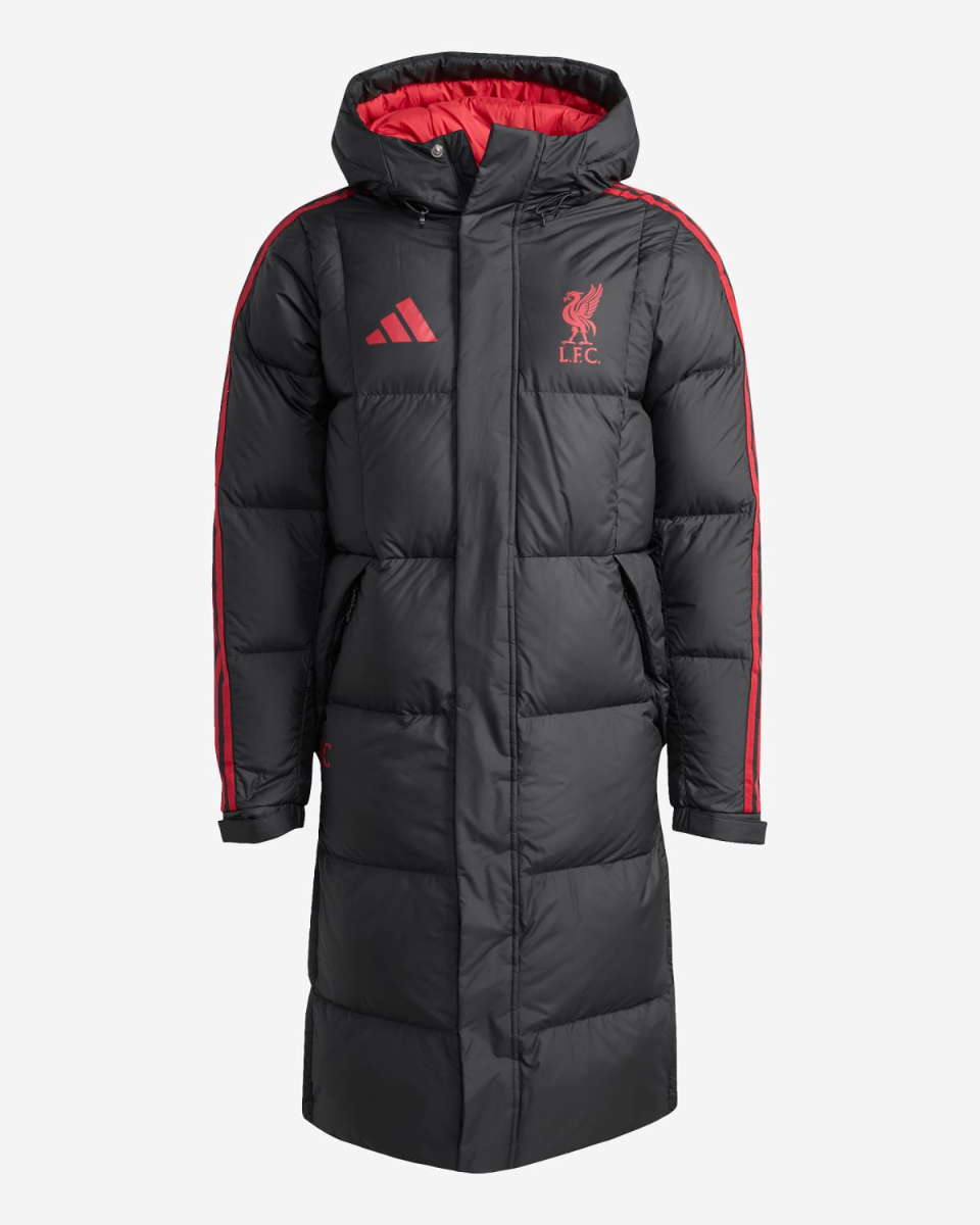 LFC adidas Mens 25/26 Long Down Jacket
