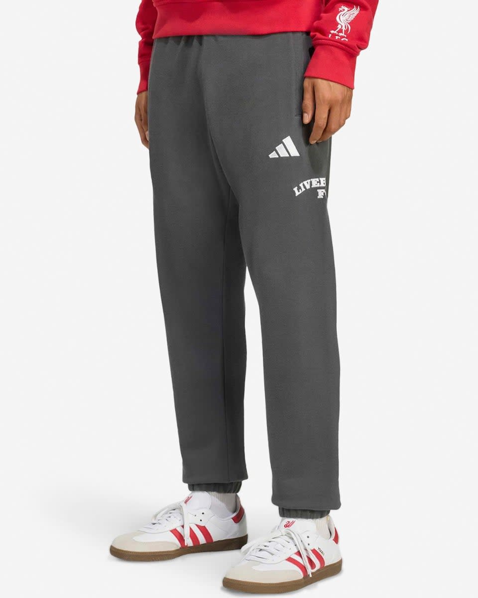 LFC adidas Mens 25/26 US Pack Pants Grey - Image 2