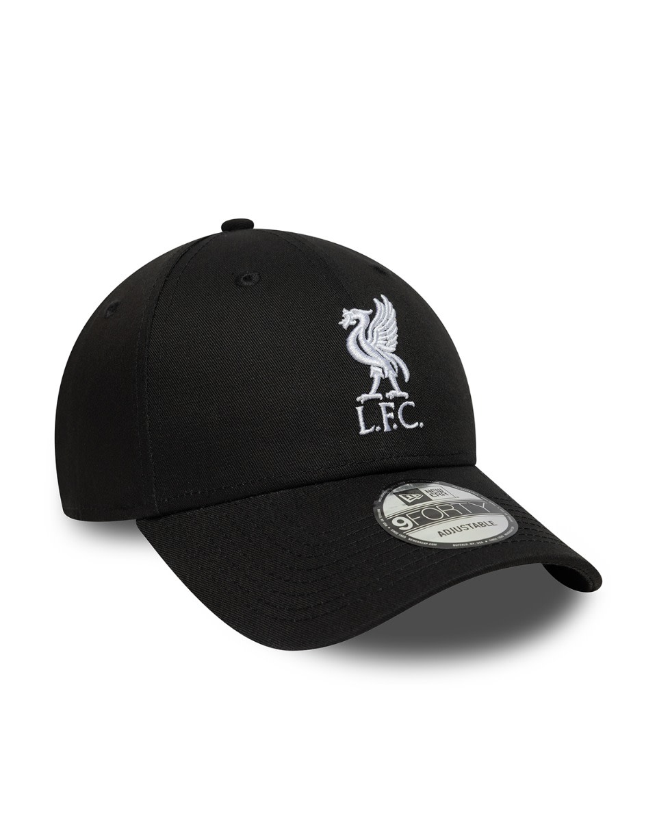 LFC New Era 9FORTY Liverpool Cap Black - Image 3