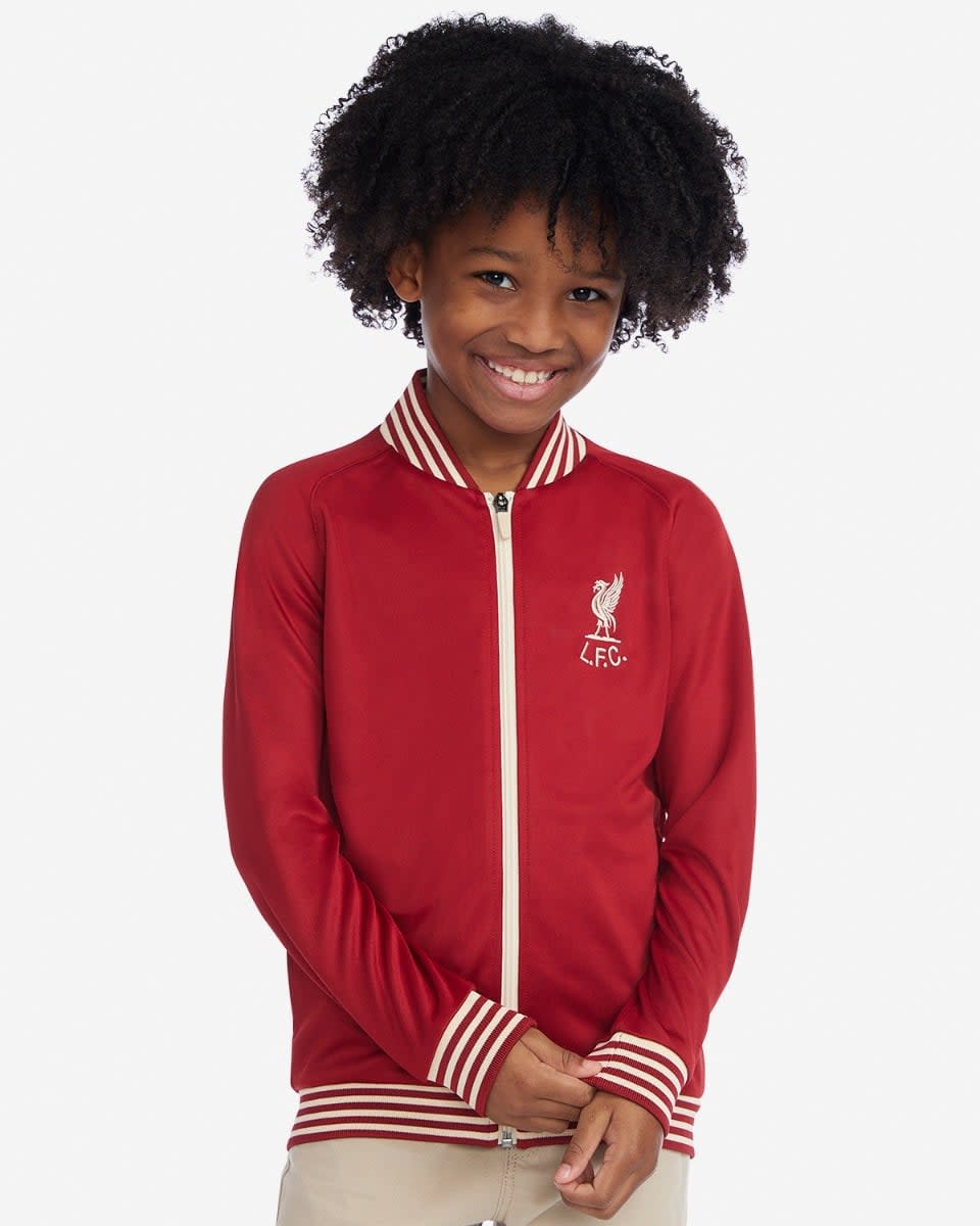 LFC Juniors Shankly Track Jacket Red - Image 1
