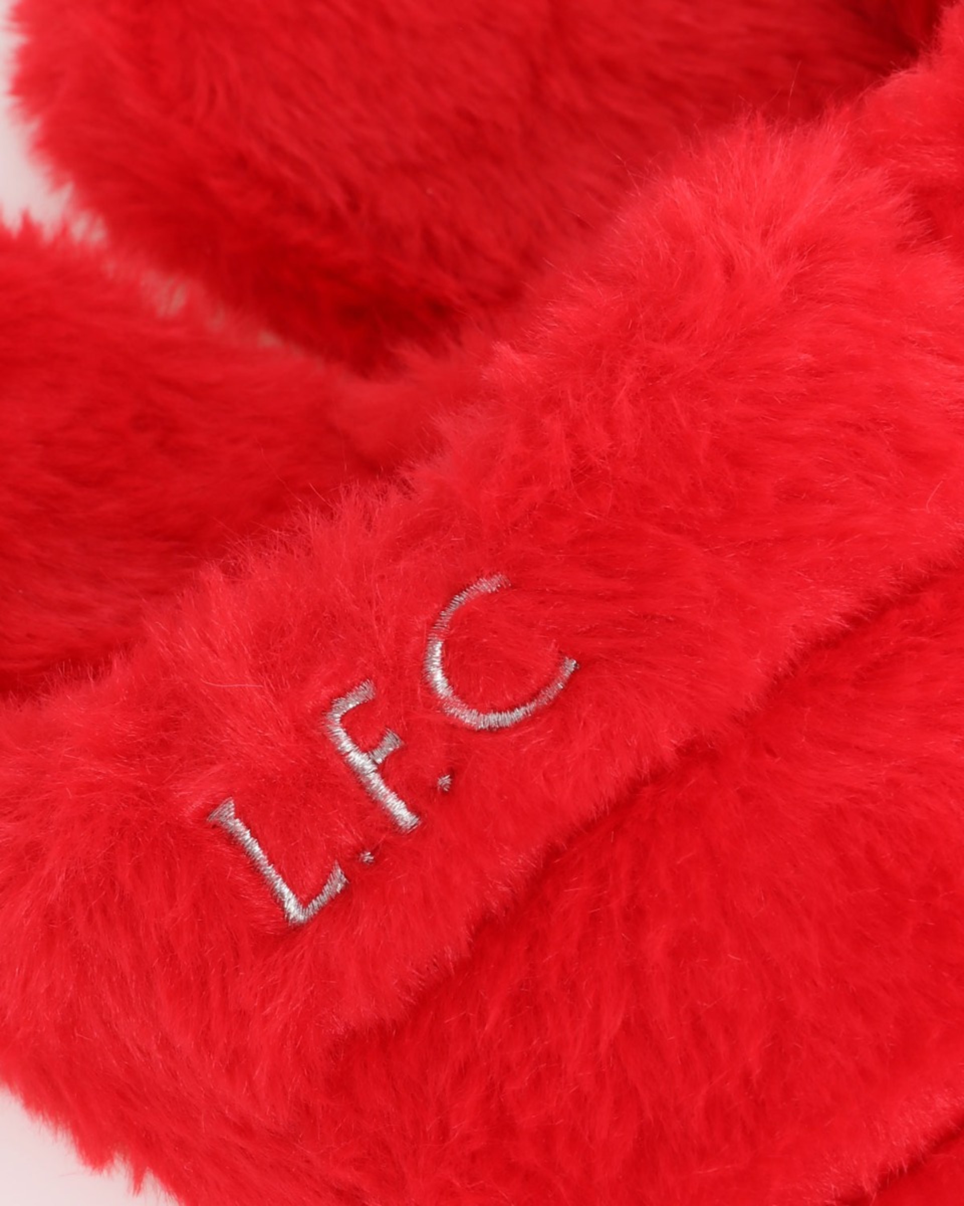 Chaussons Mule LFC Juniors pour filles, rouges - Image 3
