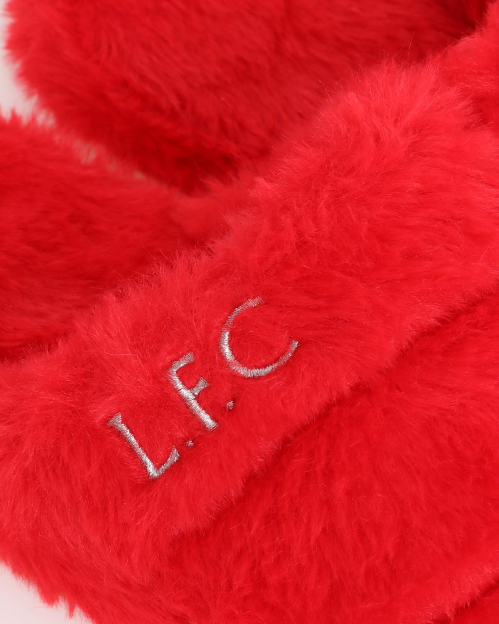 รองเท้าแตะ LFC Juniors สำหรับเด็กผู้หญิง สีแดง - Image 3
