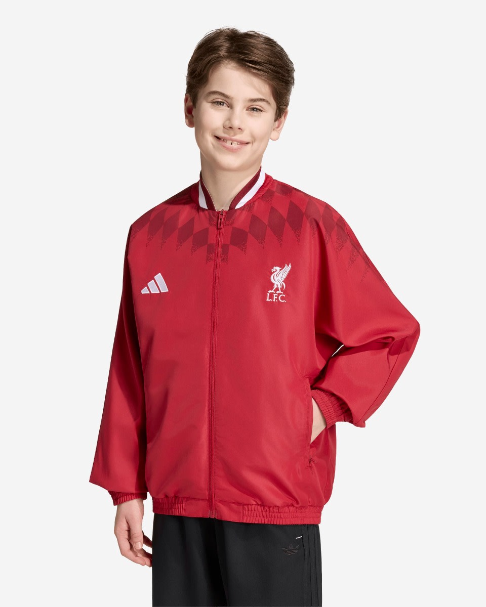 LFC adidas Stadium Track Top für Jugendliche 26/27, Aktiv, kastanienbraun - Image 1