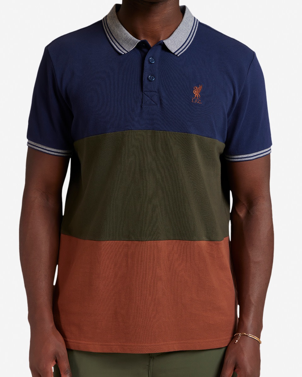 LFC 男士拼色 Polo 衫 - Image 4