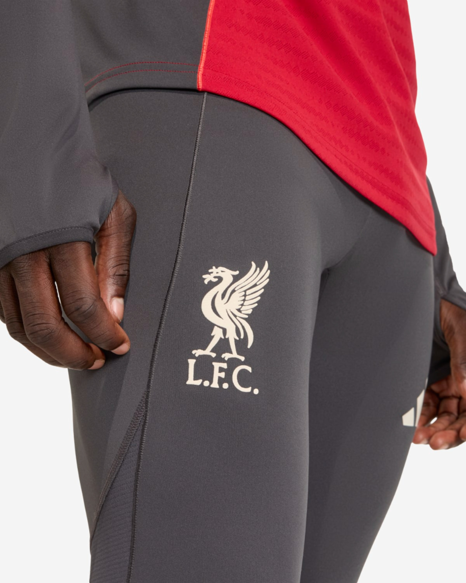 Pantalon LFC Adidas 25/26 Pro pour homme, noir - Image 4
