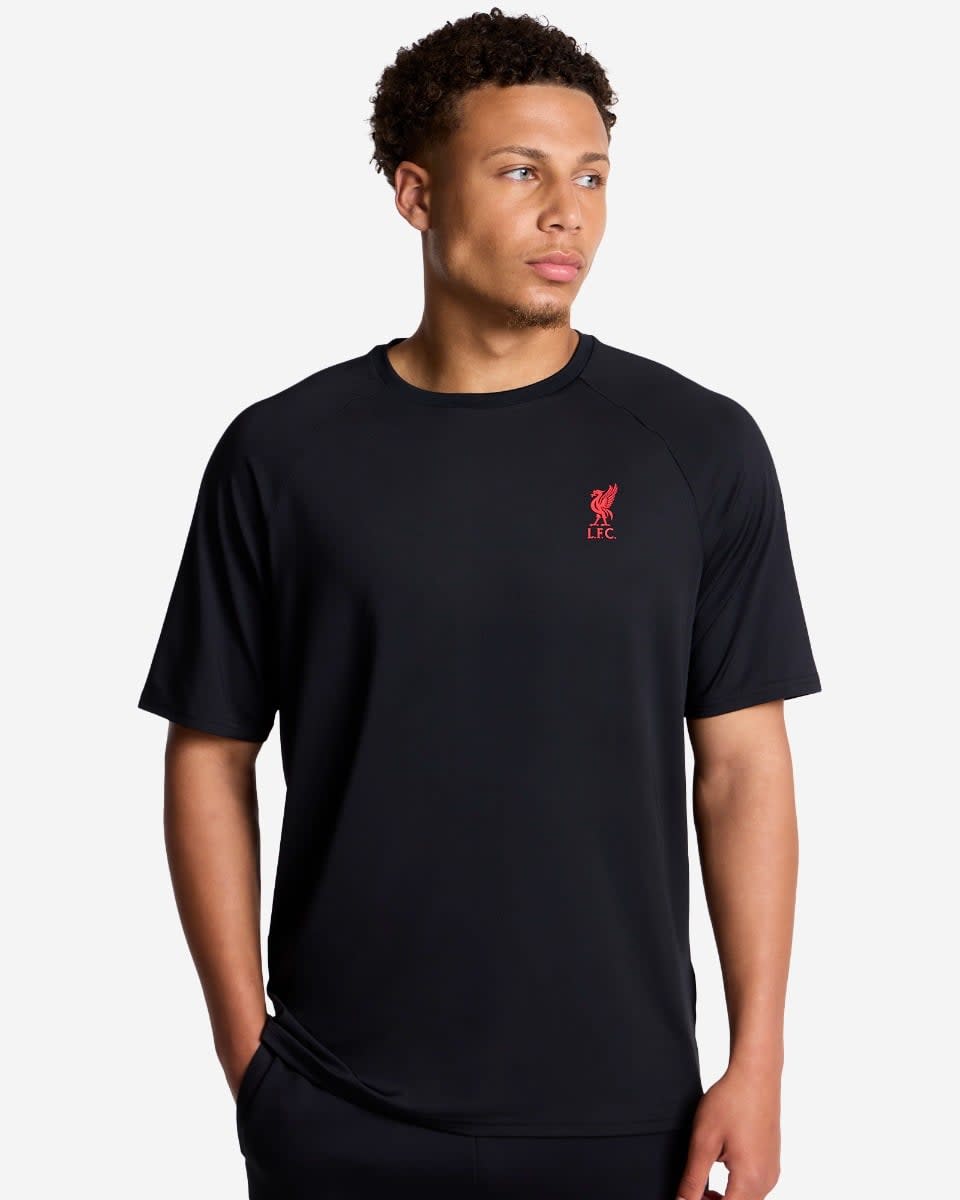 LFC Mens Raglan Tee Black - Image 1