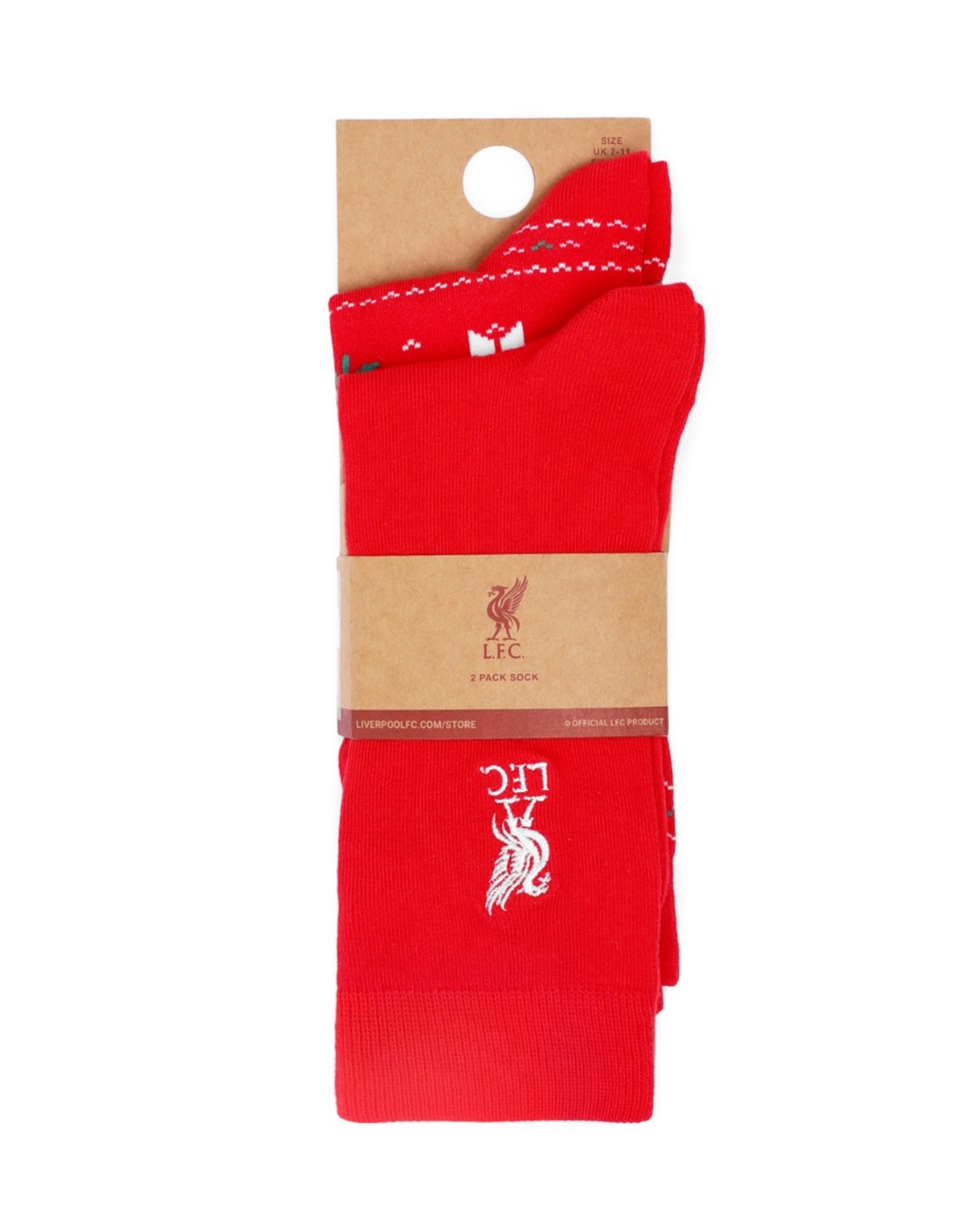 LFC Fairisle Weihnachtssocken, 2PK - Image 2