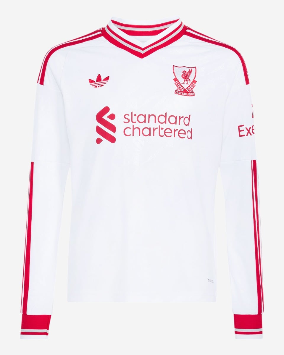LFC adidas Youth 26/27 Long Sleeve Away Jersey