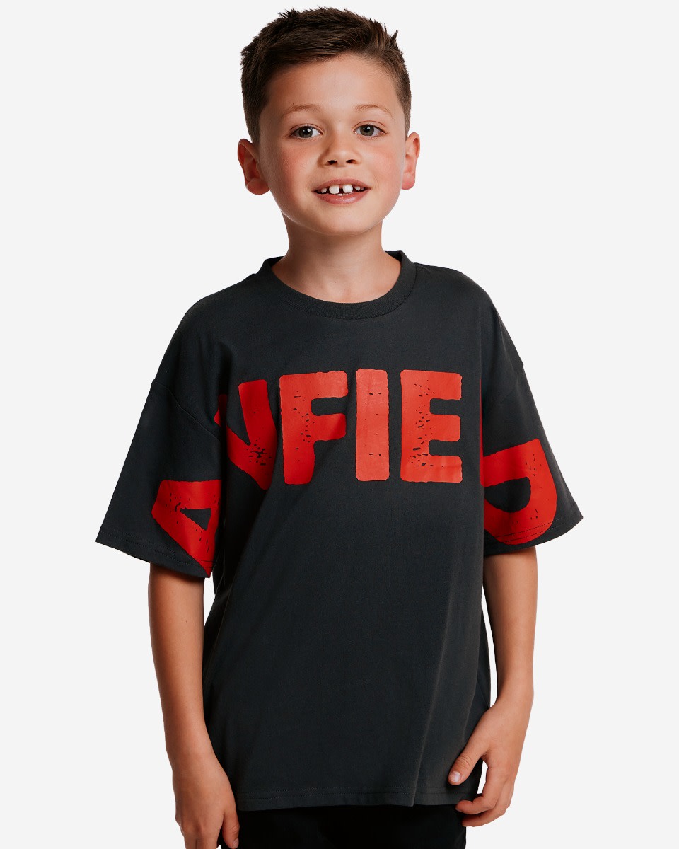 LFC Juniors Large Graphic Tee Graphite - Image 4