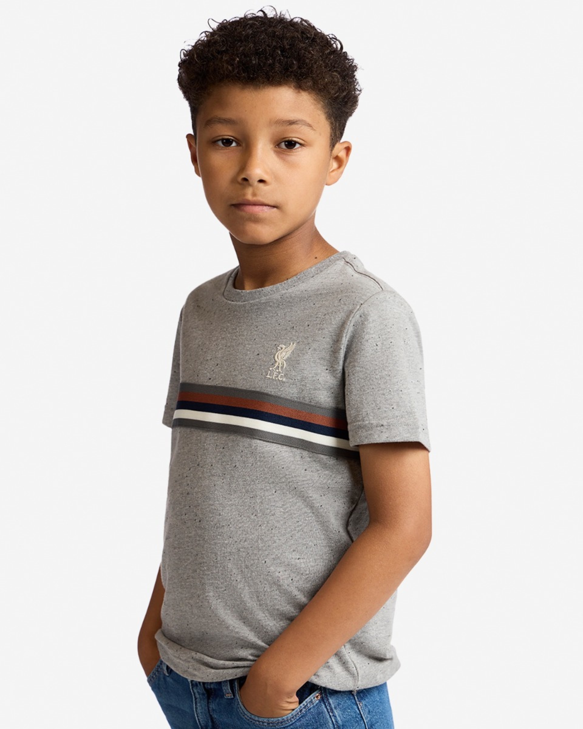 LFC Juniors Tape Tee Grå - Image 1