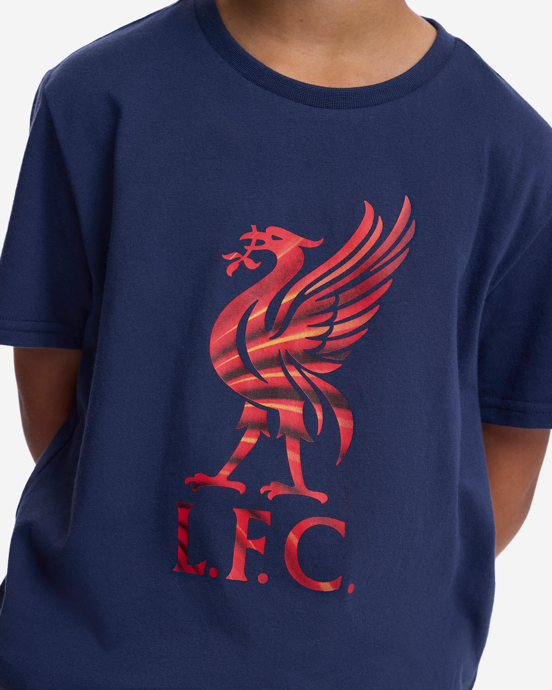 Camiseta LFC Infants Liverbird Wing azul marino - Image 2