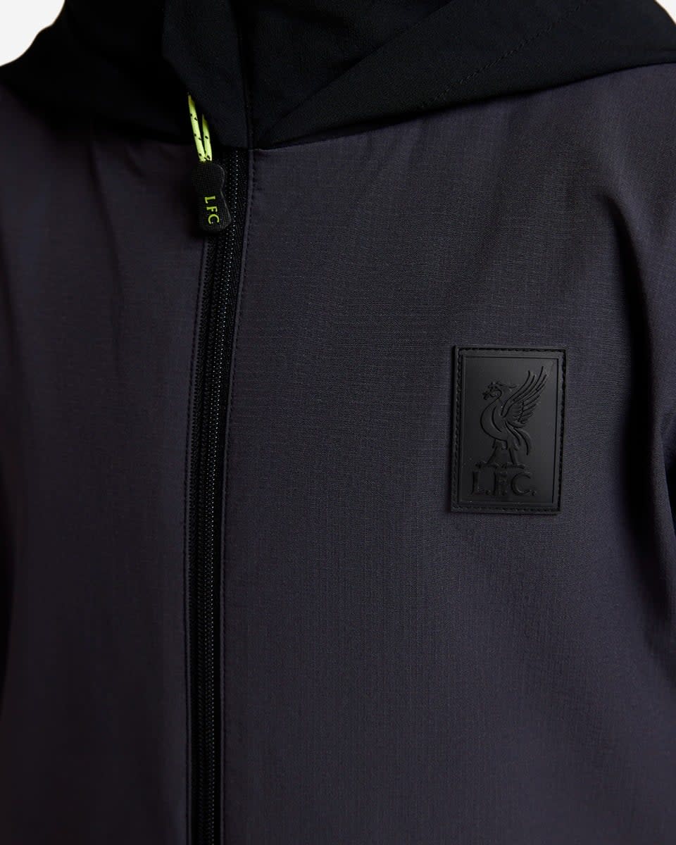 LFC Infants Hooded Rain Jacket Black - Image 2