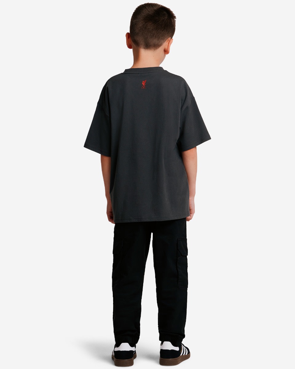 LFC Juniors Large Graphic Tee Graphite - Image 3