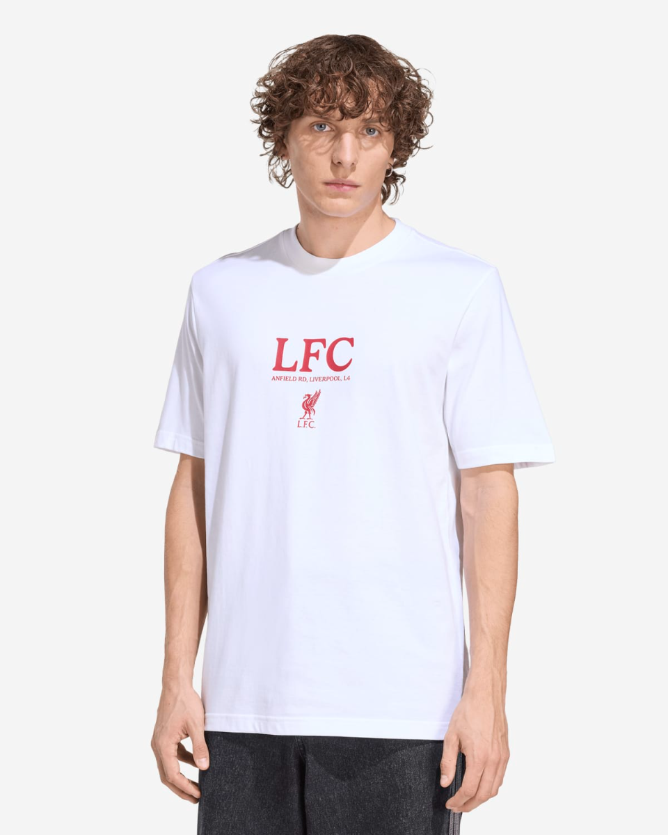 T-shirt graphique saisonnier LFC pour hommes, blanc - Image 1