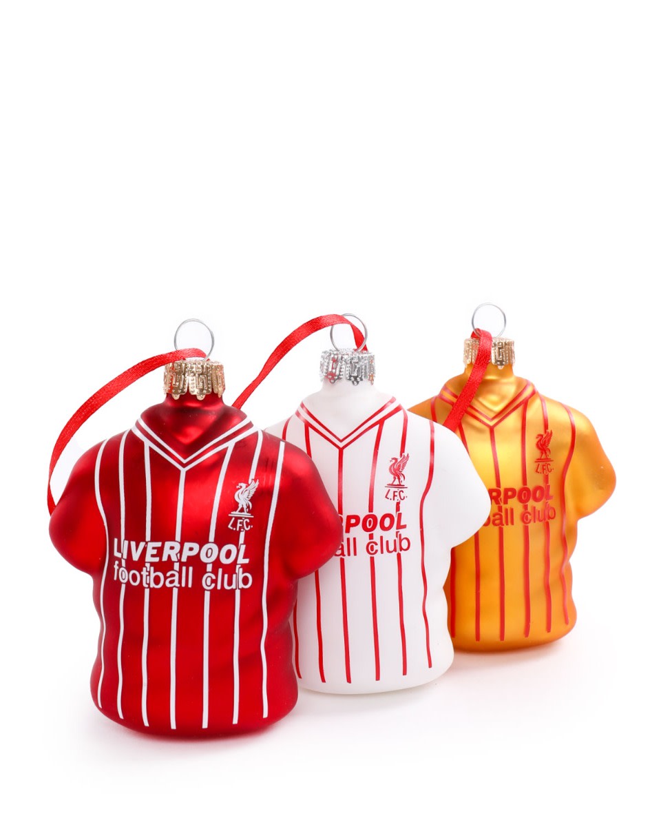LFC 3 Pack Shirt Christmas Baubles - Image 1
