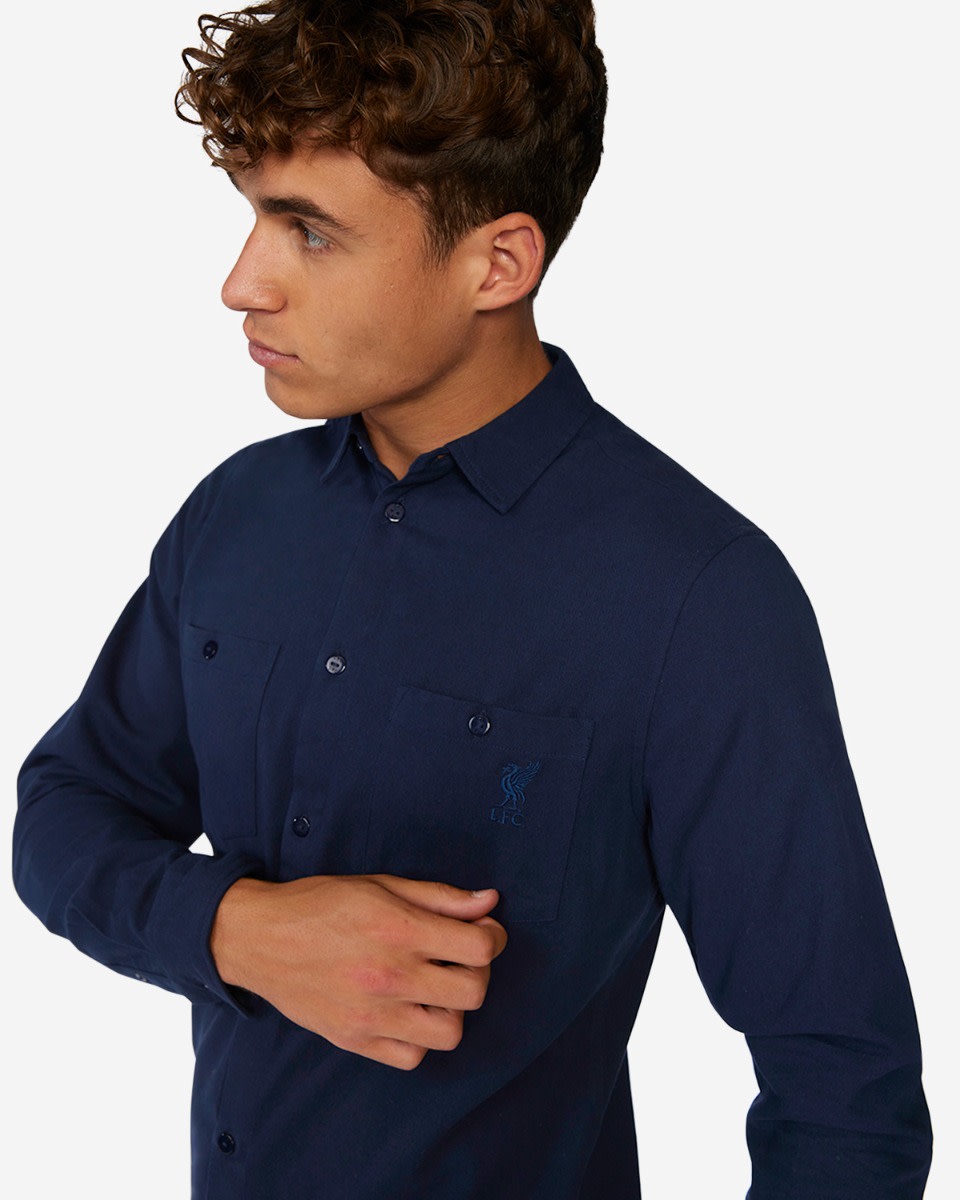 LFC Mens Pocket Shirt Navy - Image 2