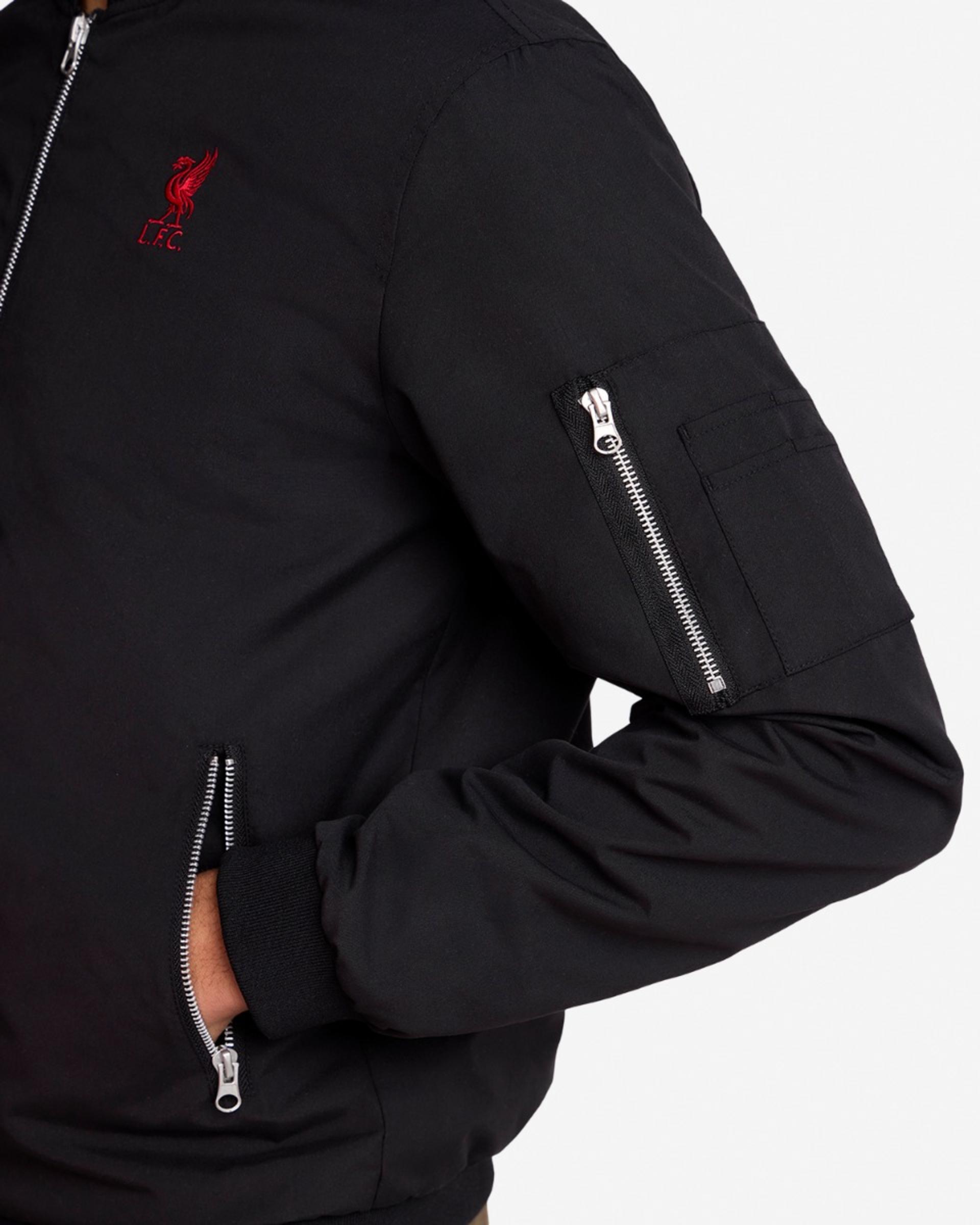 LFC Herren-Bomberjacke Schwarz - Image 2