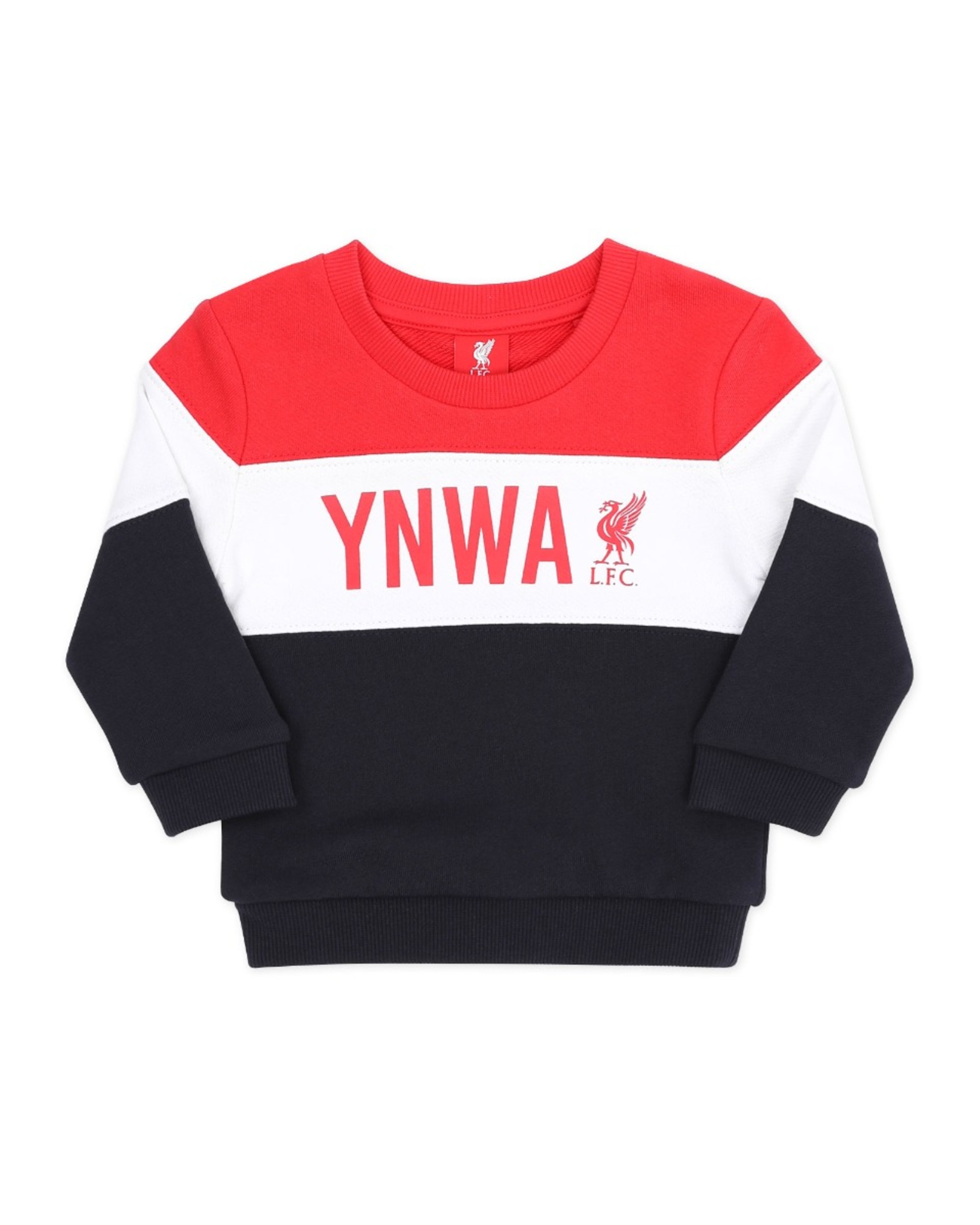LFC Baby Panel Jogging-Set Rot/Weiß/Marineblau - Image 2