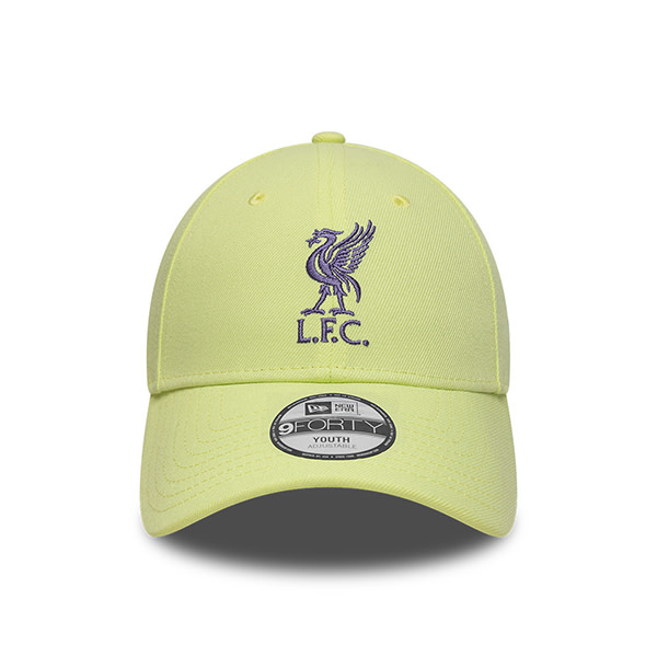 LFC New Era Juniors 9FORTY Cap Pastel Pear - Image 3