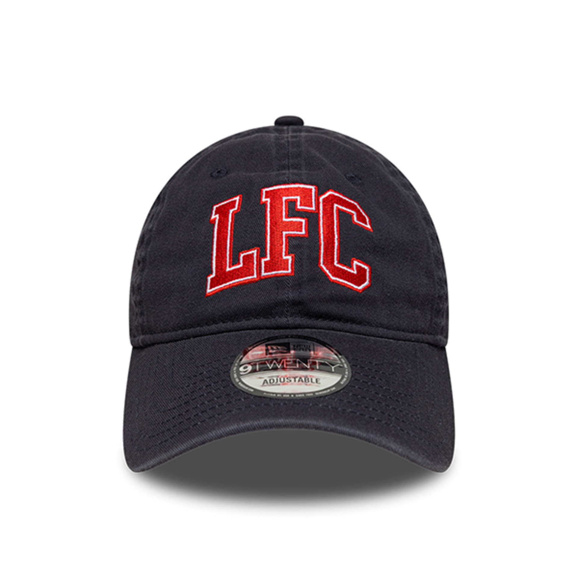 LFC New Era Wordmark Navy 9TWENTY Justerbar hætte - Image 3