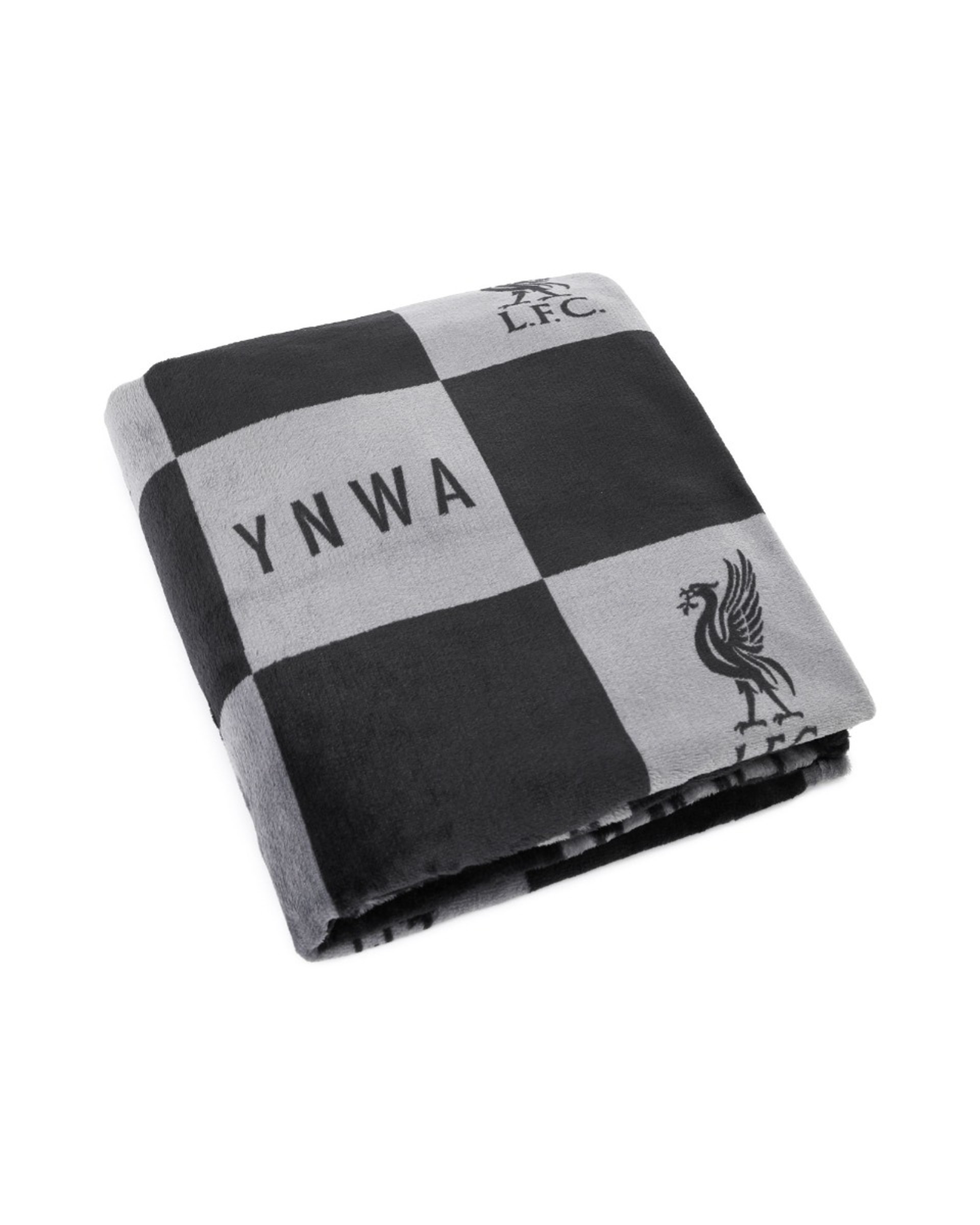 ผ้าห่มขนแกะ LFC สีดำ - Image 1