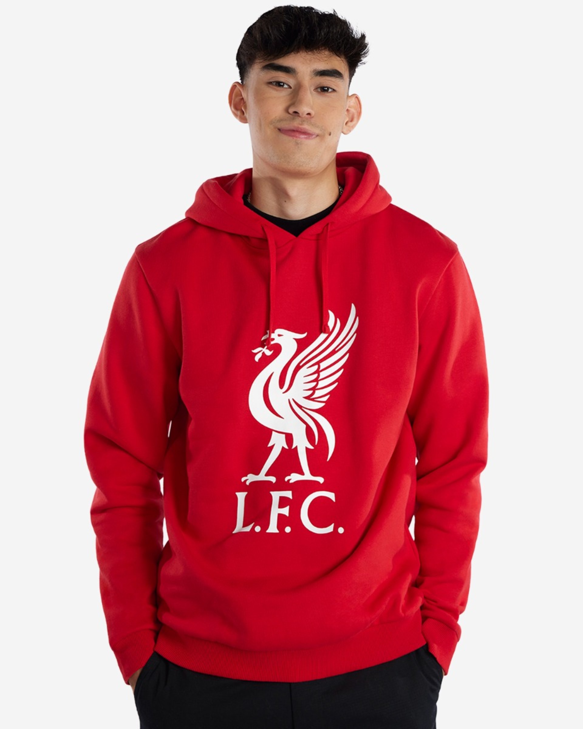 LFC Leichter Liverbird Kapuzenpulli für Herren, Rot - Image 3
