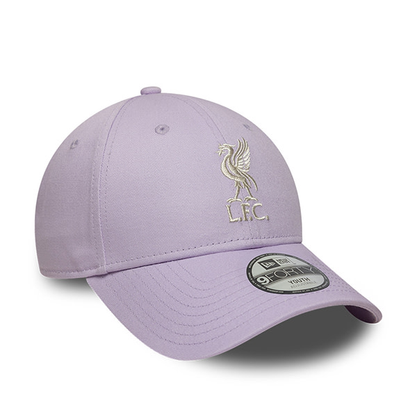 LFC New Era Juniors 9FORTY Cap Pastel Lilac - Image 4
