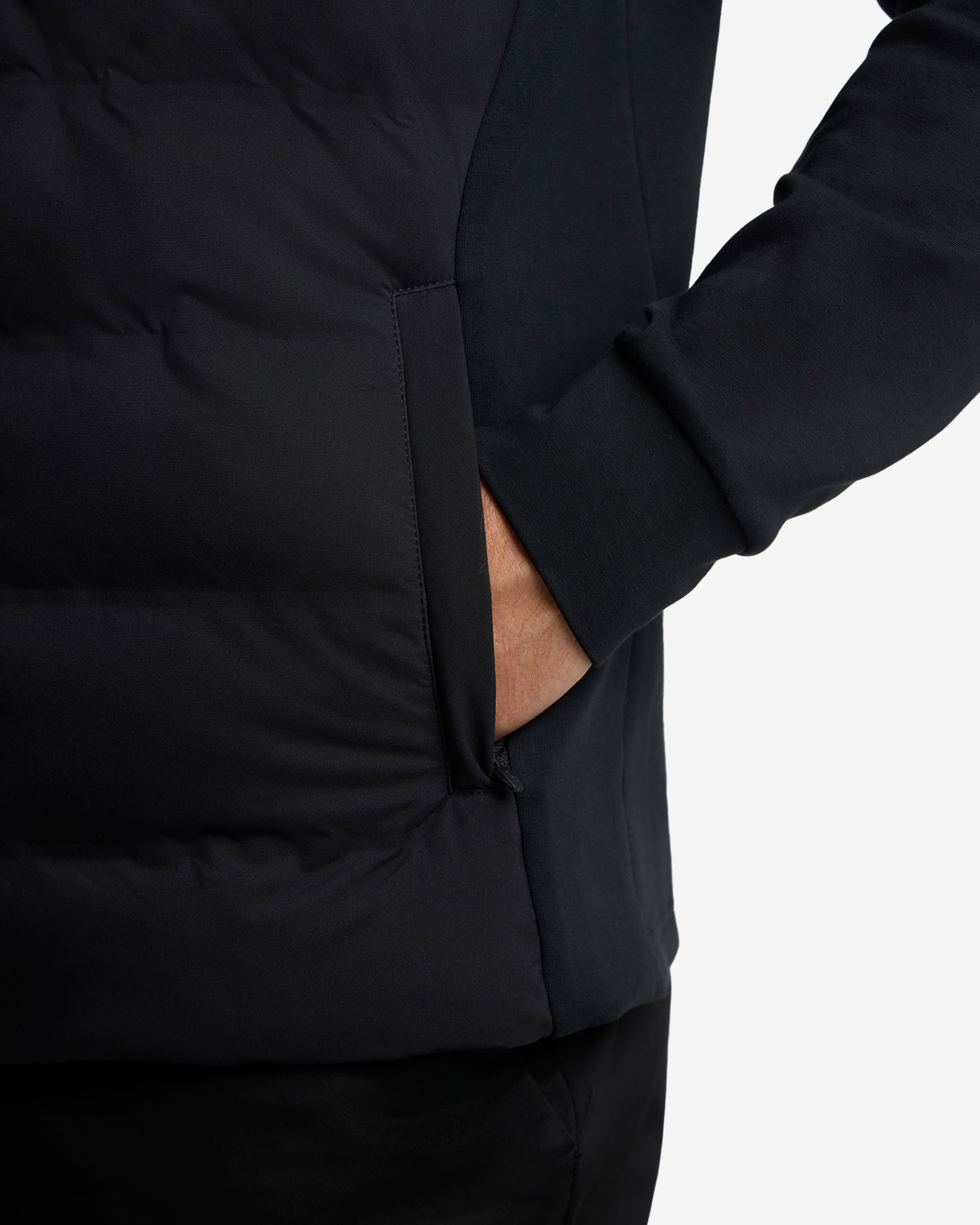 Chaqueta negra con cremallera para hombre LFC Firma - Image 3