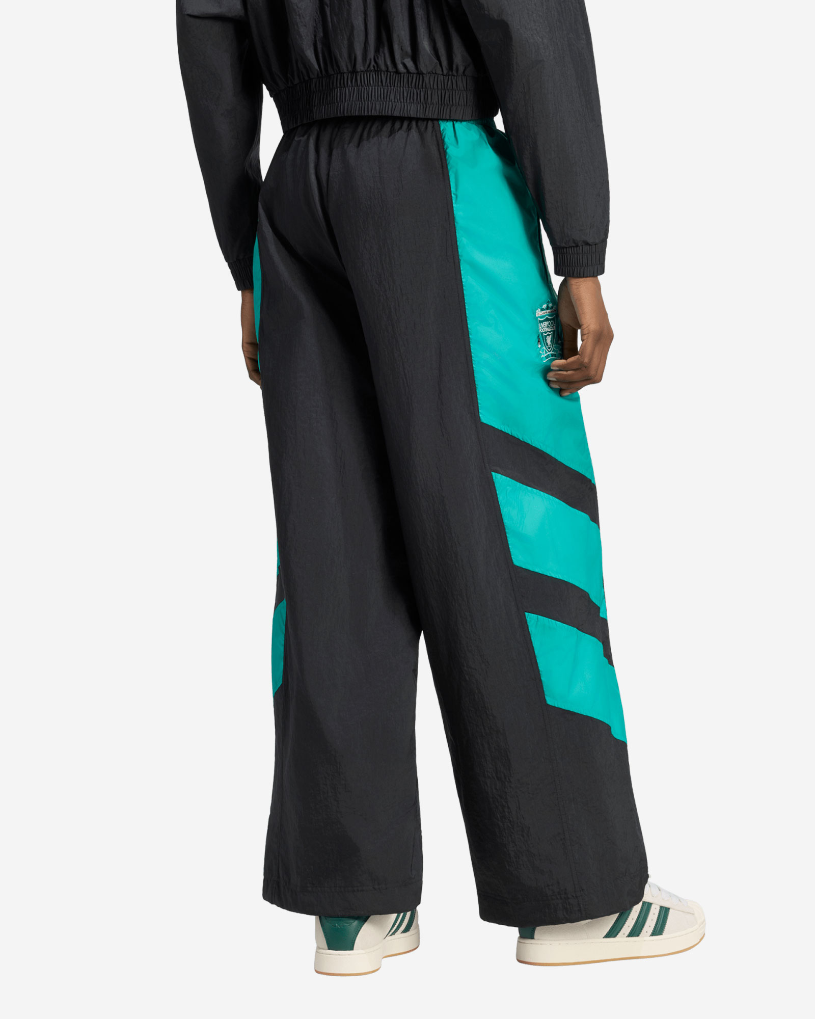 LFC adidas Womens EQT High Waist Track Pants Black - Image 2
